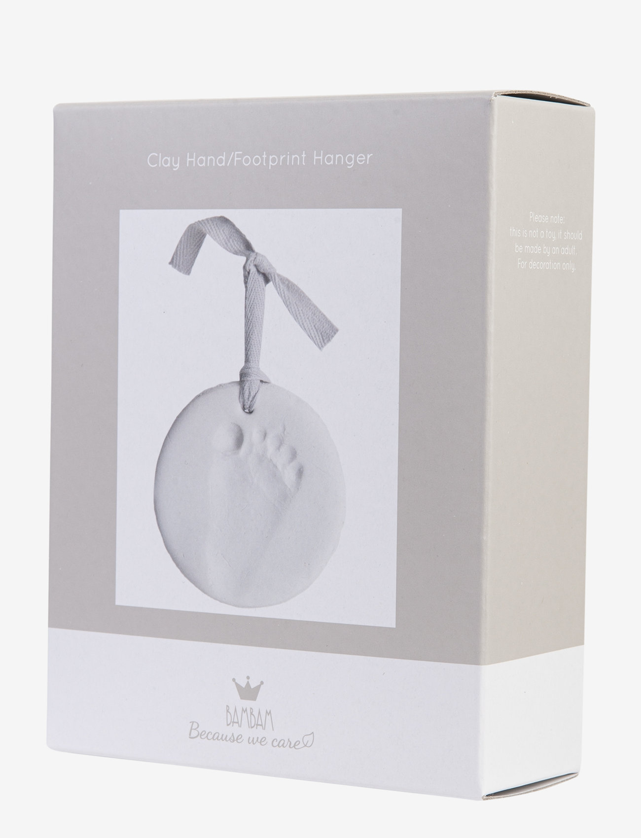 Bambam - BAMBAM - Clay Foot/Handprint - my first year - white - 0