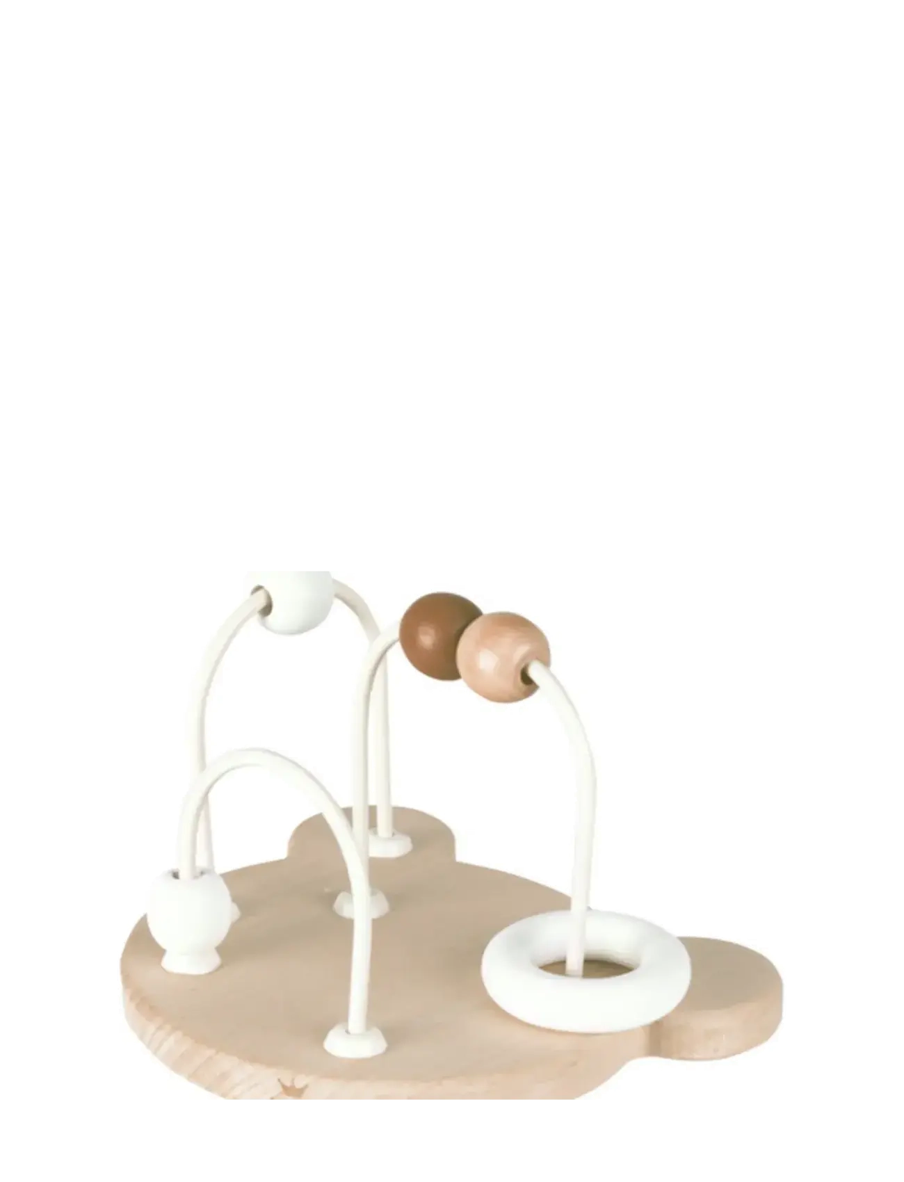 Bambam BAMBAM - Eco Friendly Wooden Bear Labyrinth - 8cm - 4 for 3 - BEIGE / multi