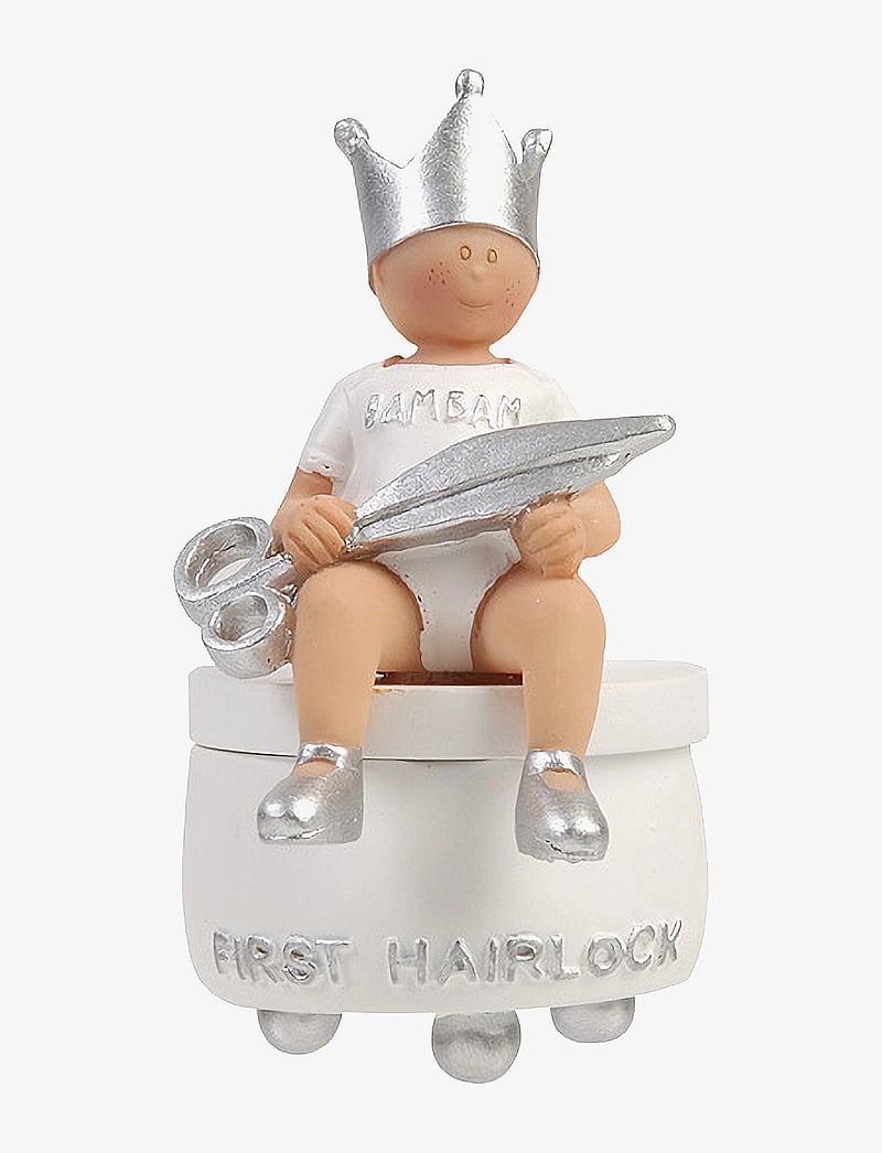 Bambam - BAMBAM - First Hairlock Box - aufbewahrungsboxen - white - 0