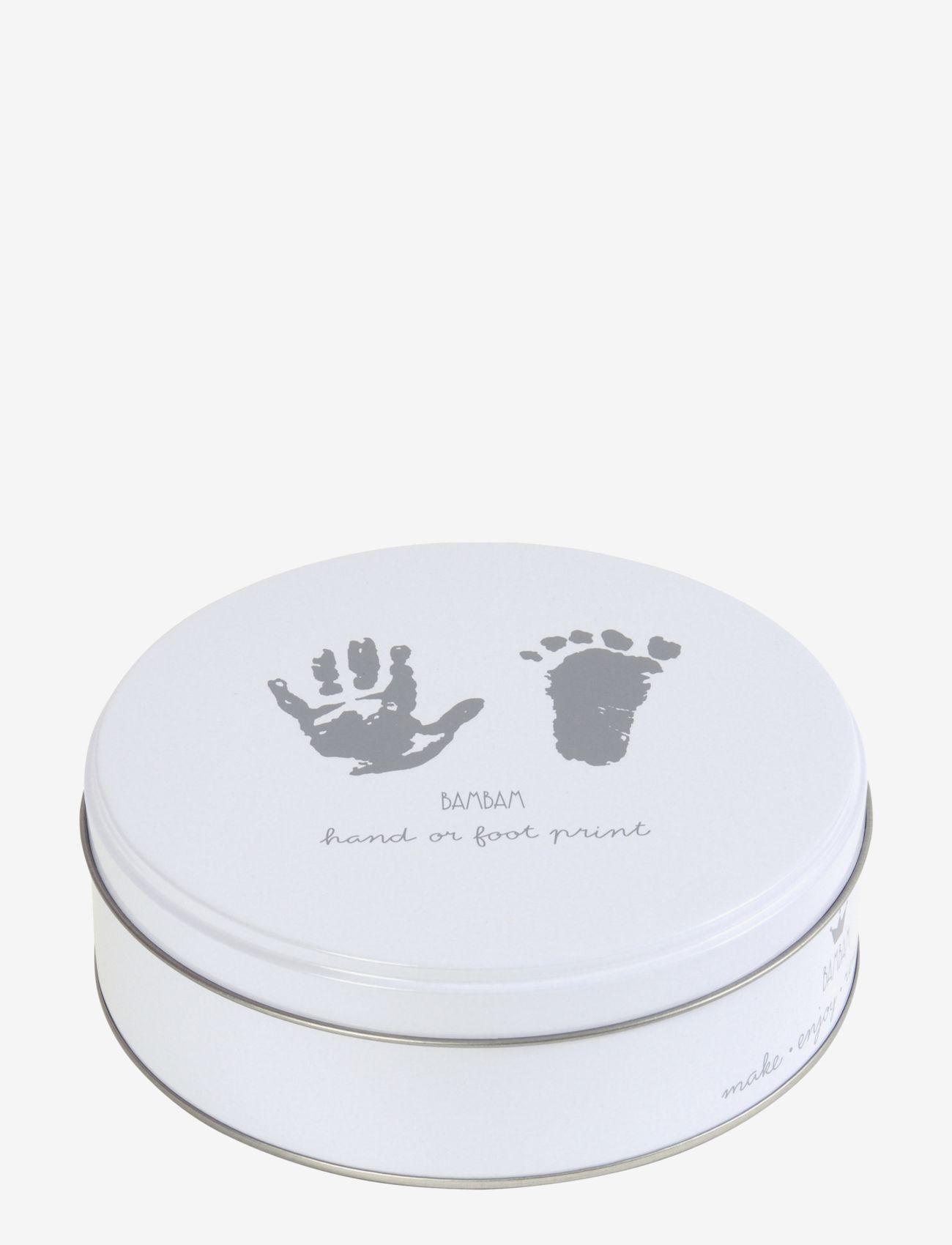 Bambam Bambam - Gips Fod/Håndaftryk, One Size, White, Pleje Og Hygiejne > Babypleje, Børn