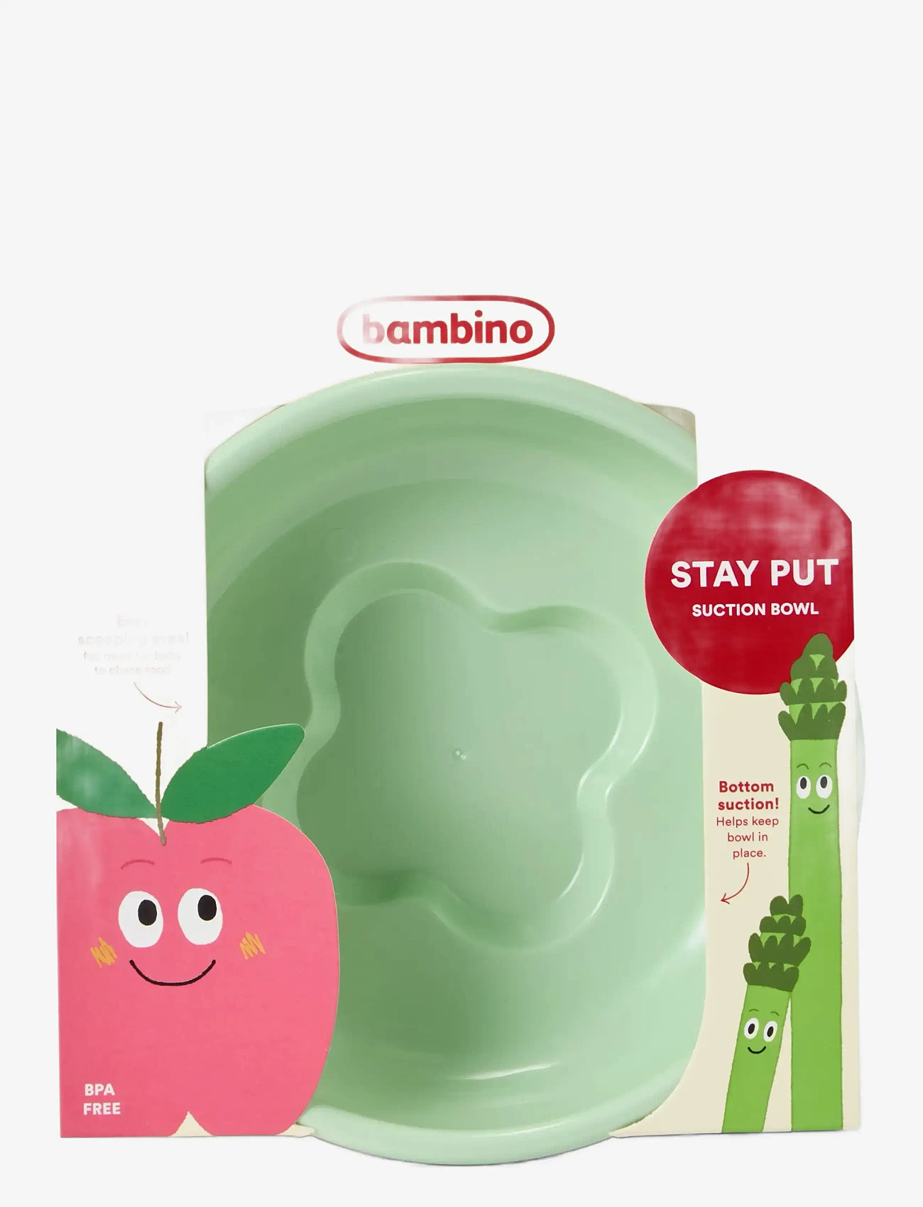 Bambino - Bambino Stay put! BOWL Mint - vaisselle - mint - 1