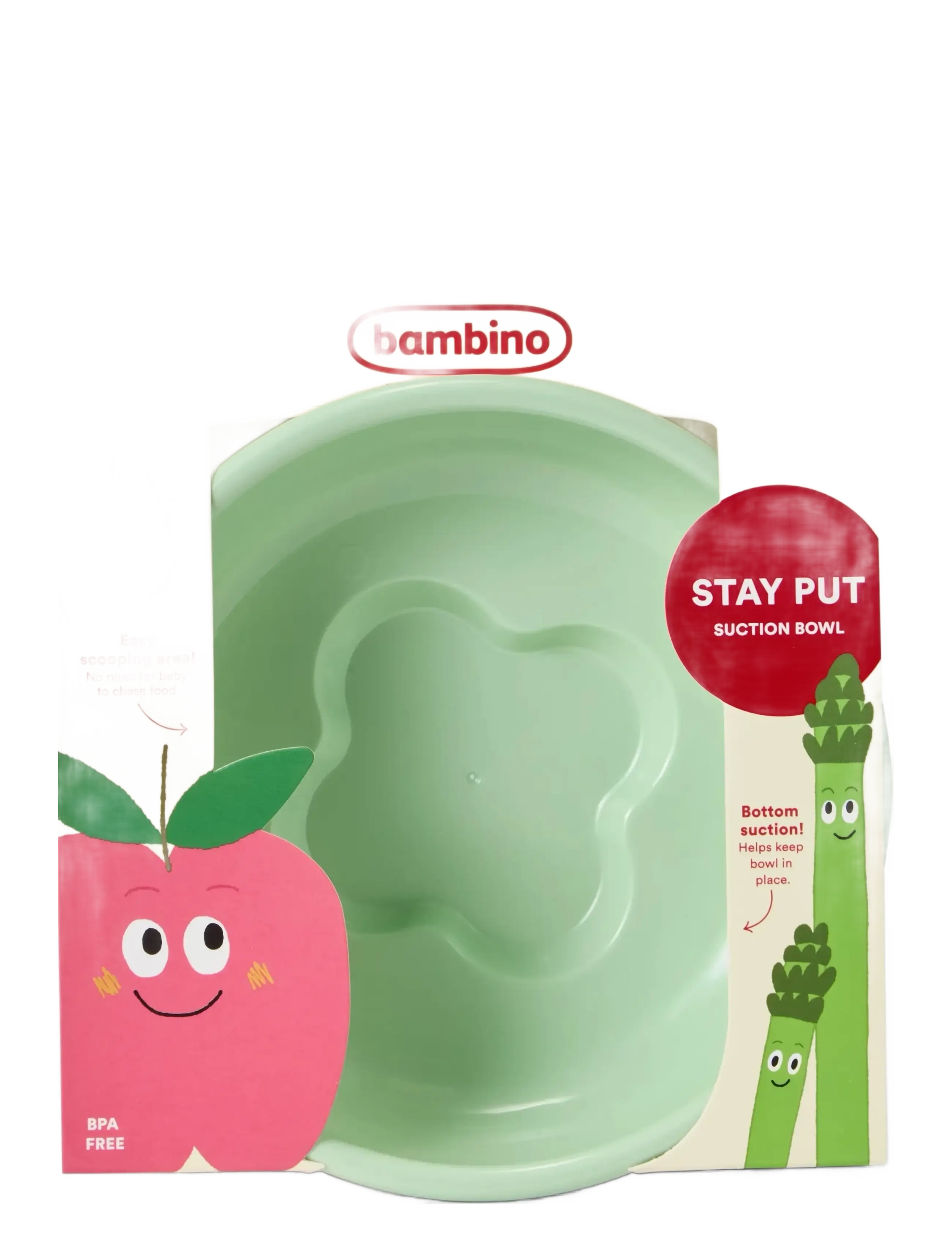 Bambino - Bambino Stay put! BOWL Mint - vaisselle - mint - 1