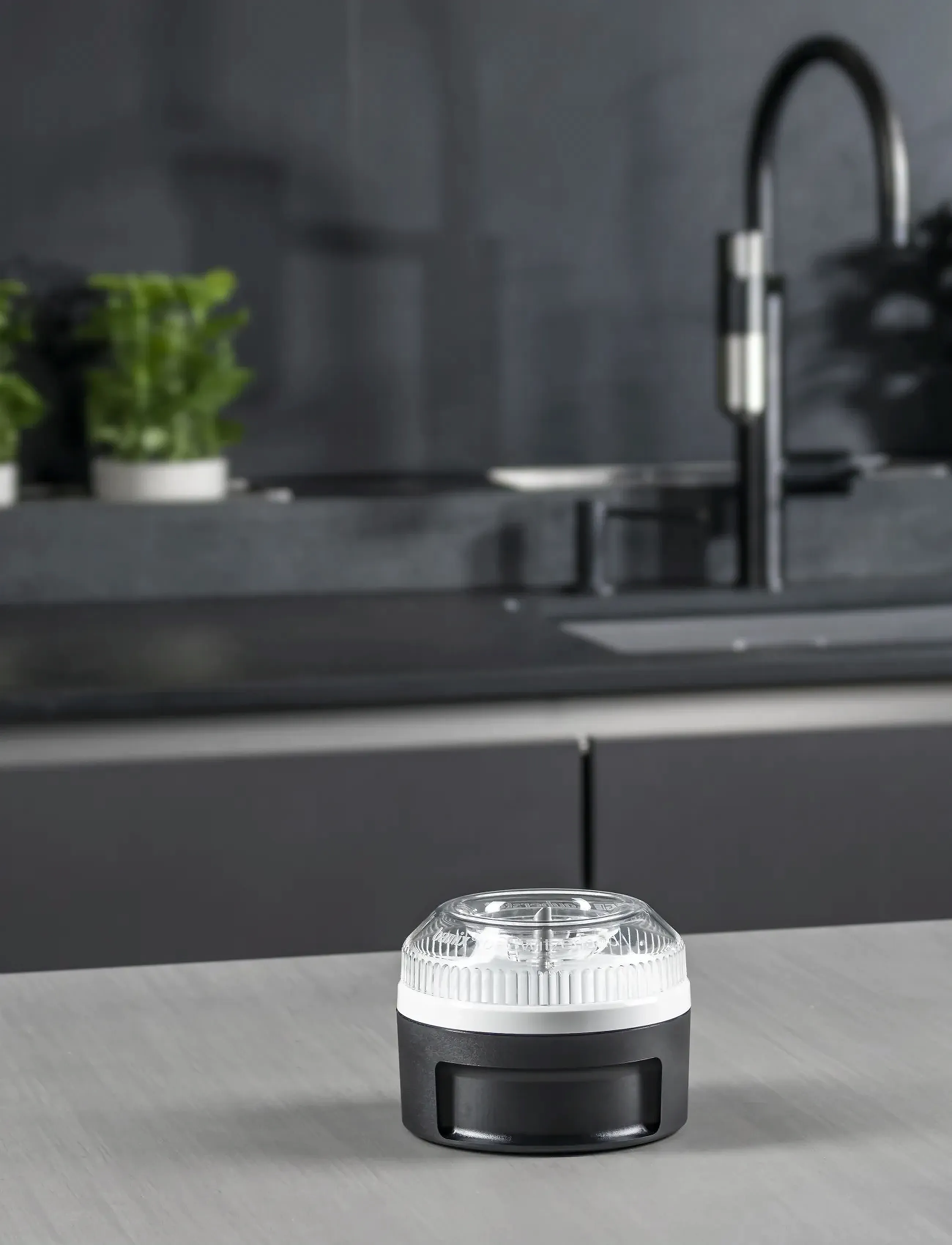 Bamix Processor, 13X13X10.2 cm, Black, Køkkenredskaber > Andre Køkkenredskaber, Unisex