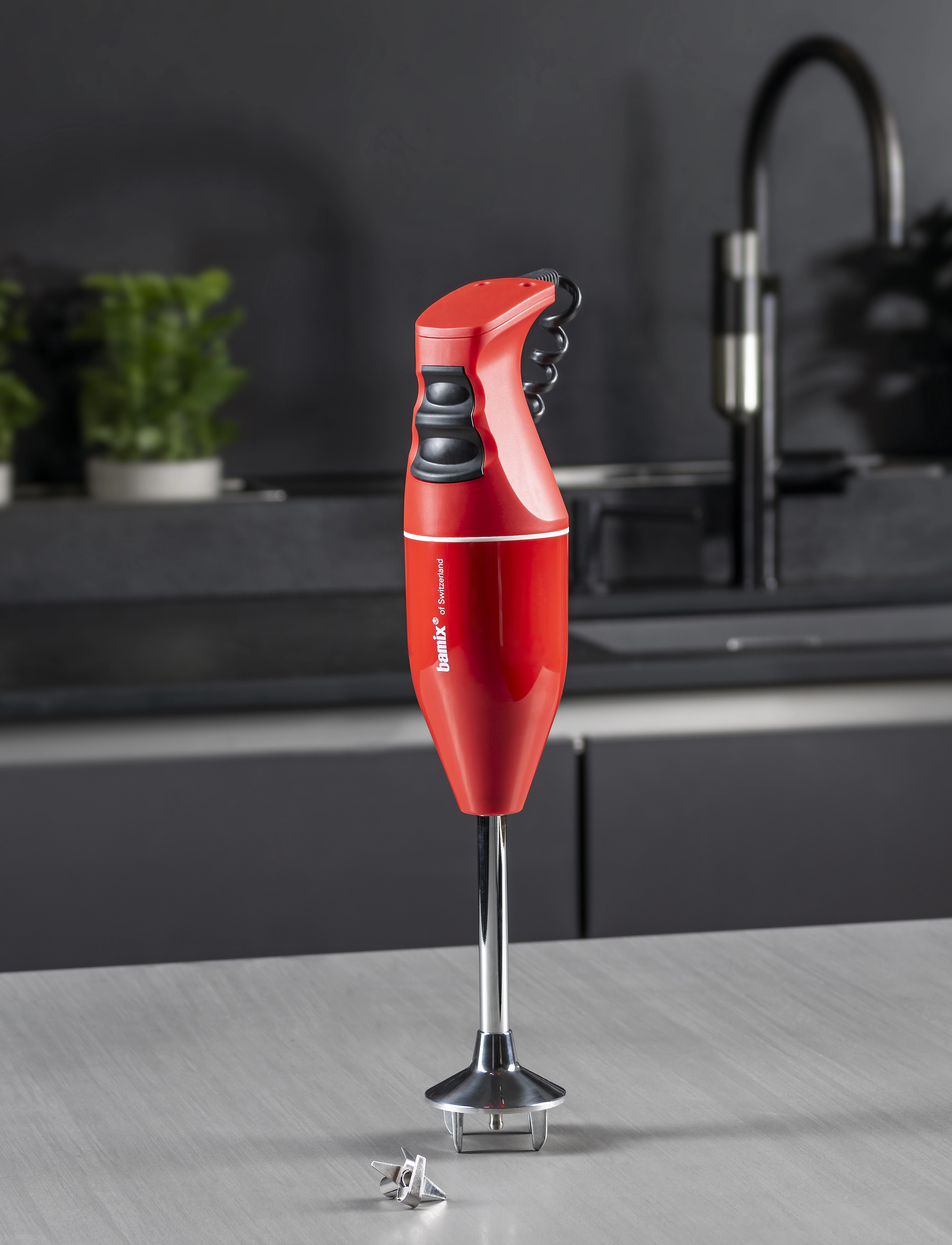 Bamix Stavblender Classic 140 Watt, 140 W, Red, Køkkenmaskiner > Stavblendere, Unisex
