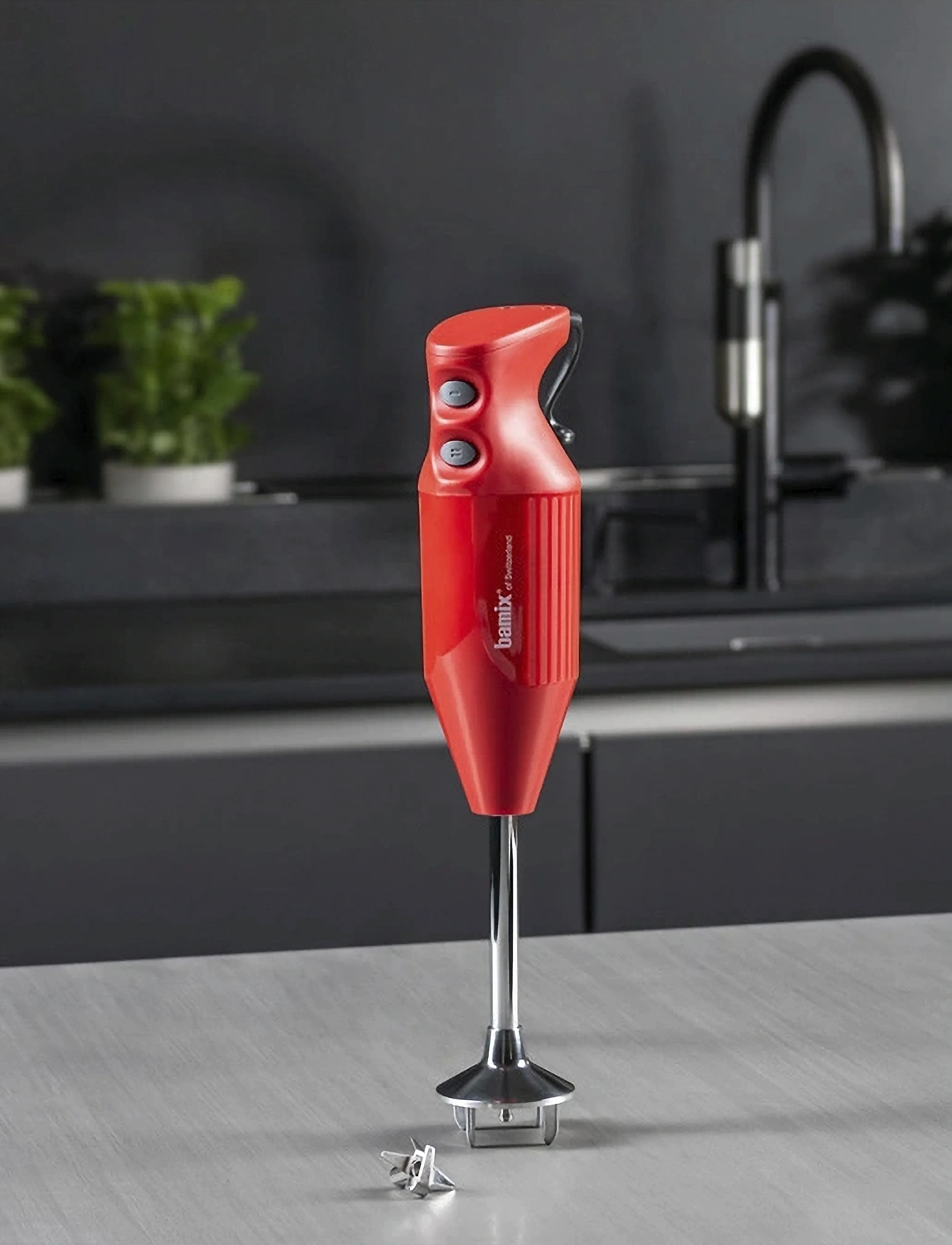 Bamix Stavblender One 160 Watt, 160 W, Red, Køkkenmaskiner > Stavblendere, Unisex