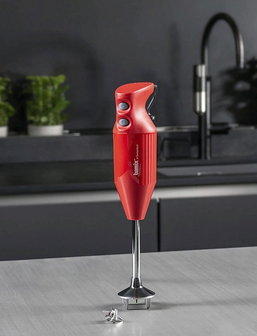 Bamix - Handblender One 160 watt - saumikserid - red - 2