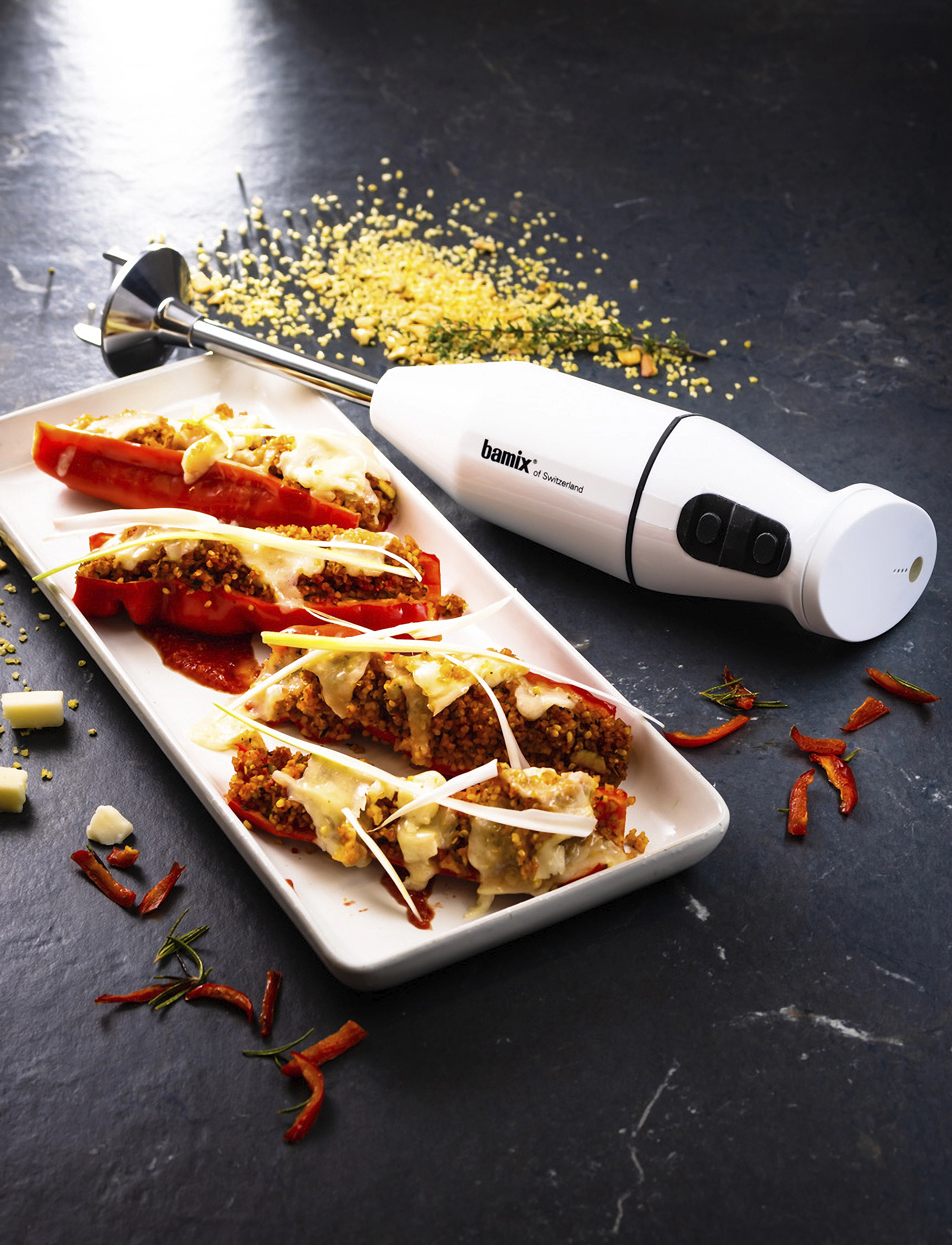 Bamix - Handblender Cordless 10,8 volt - hand blenders - white - 5