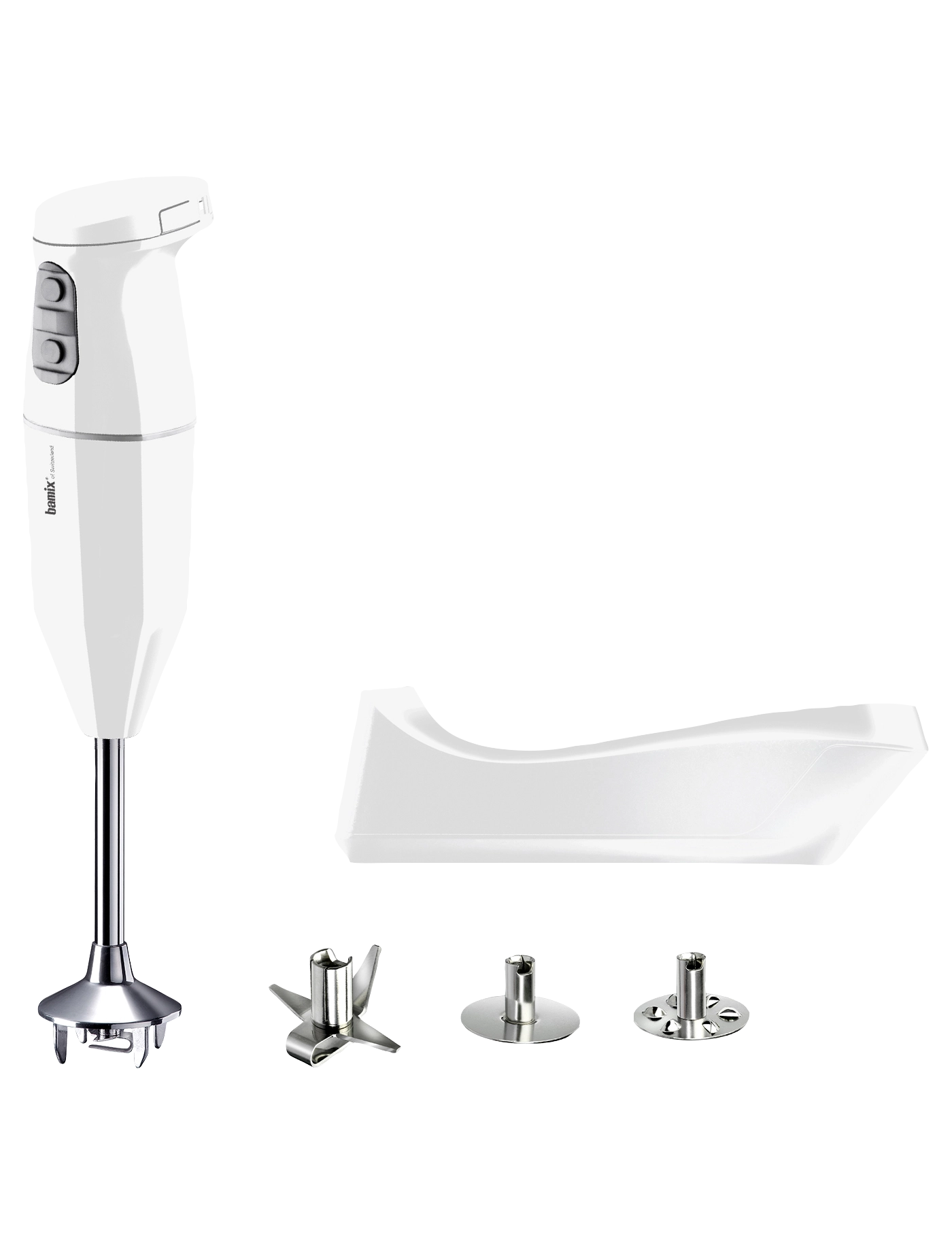 Bamix - Stavblender Cordless 10,8 volt - stavblendere - white - 1
