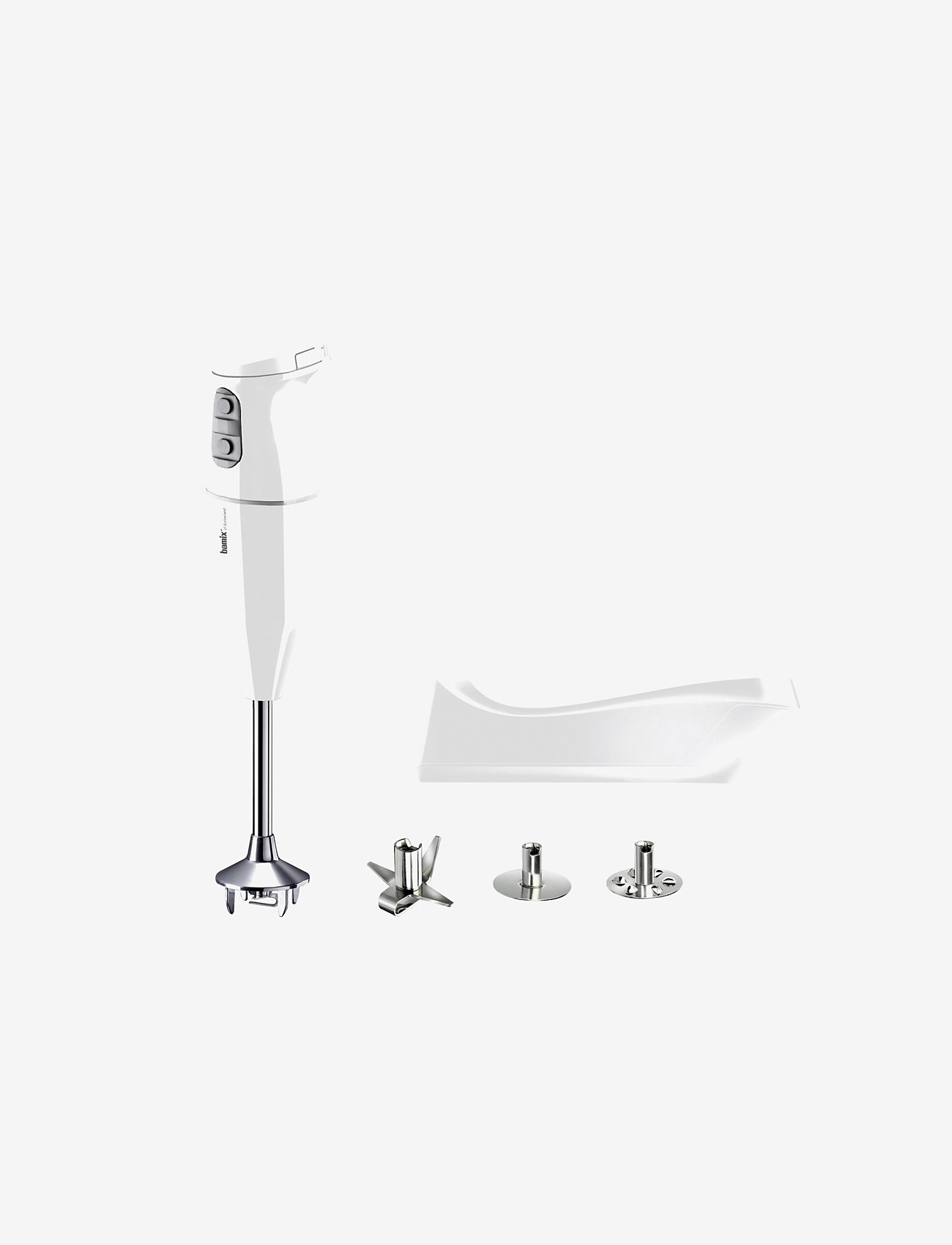 Bamix - Handblender Cordless 10,8 volt - stabmixer - white - 3