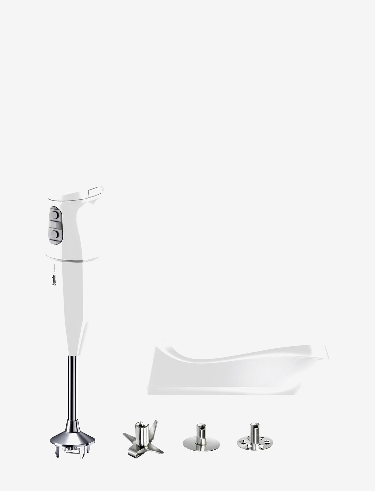 Bamix - Handblender Cordless 10,8 volt - stabmixer - white - 5