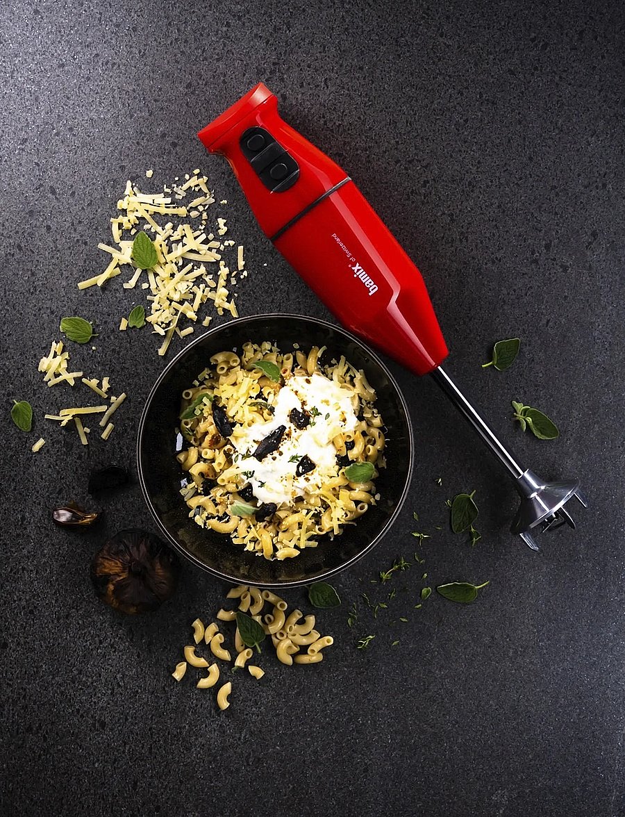 Bamix - Handblender Cordless 10,8 volt - stabmixer - red - 3