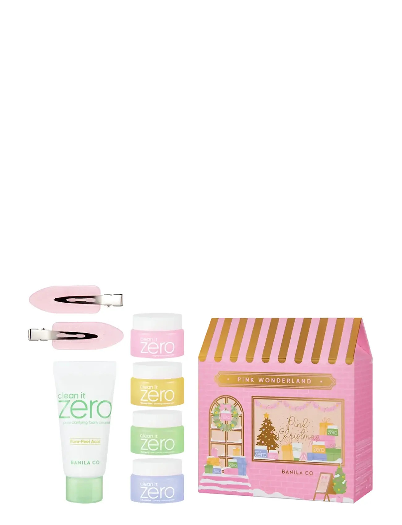 Banila Co Clean It Zero Pink Wonderland Cleansing Special Set - Pink - 43 ML