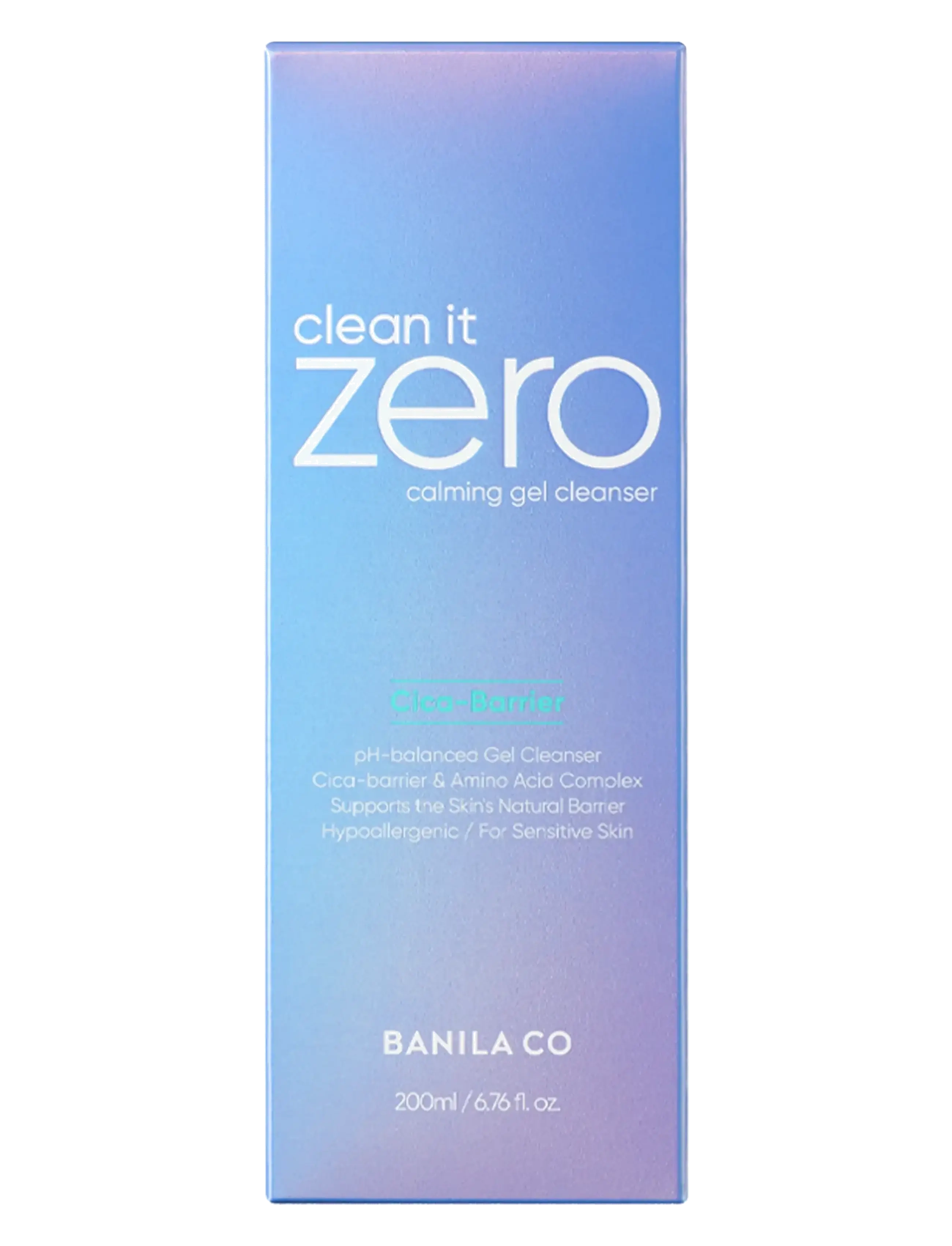 Banila Co - Banila Co Clean it Zero Calming Gel Cleanser 200ml - hreinsigel - purple - 2