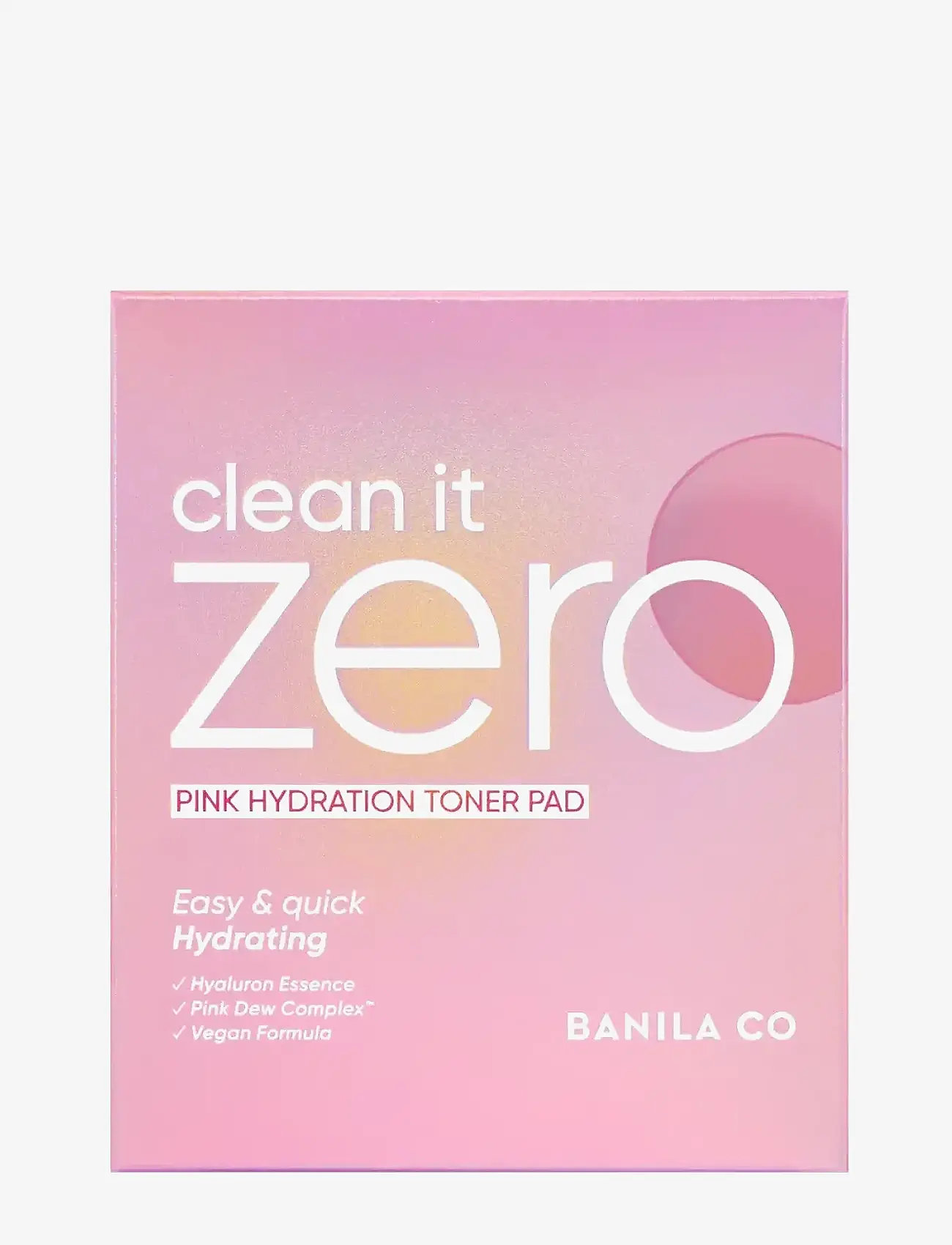 Banila Co - Clean It Zero Pink Hydration Toner Pad - toonikupadjad - 1003 - 3