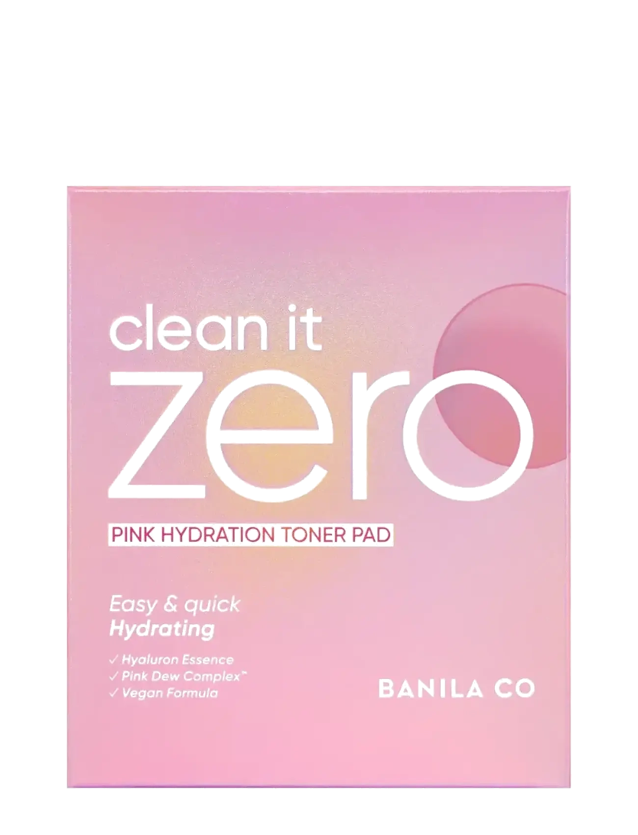 Banila Co - Clean It Zero Pink Hydration Toner Pad - 1003 - 3
