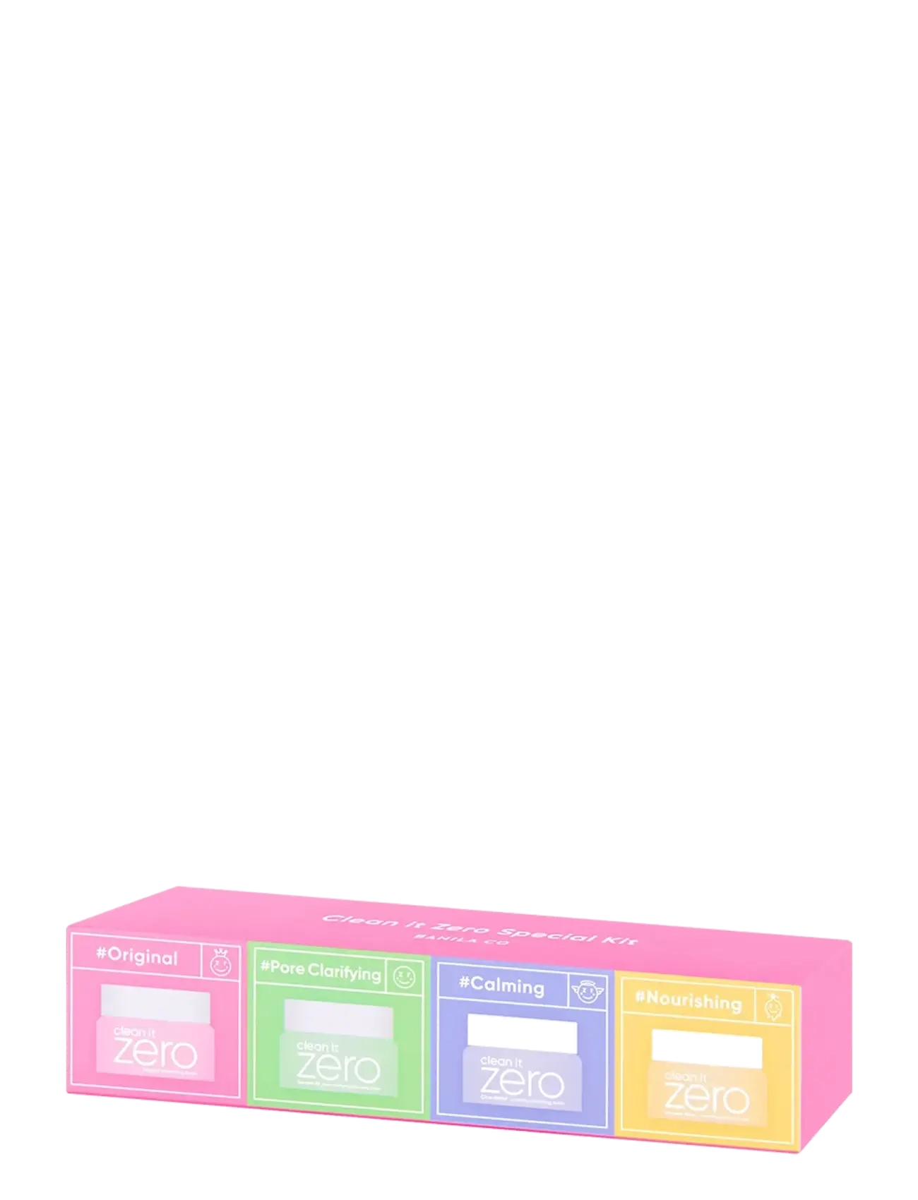 Banila Co Clean It Zero Cleansing Balm Miniature Special Set 4X7Ml, Skincare Sæt, Nude, Str: 28 ml