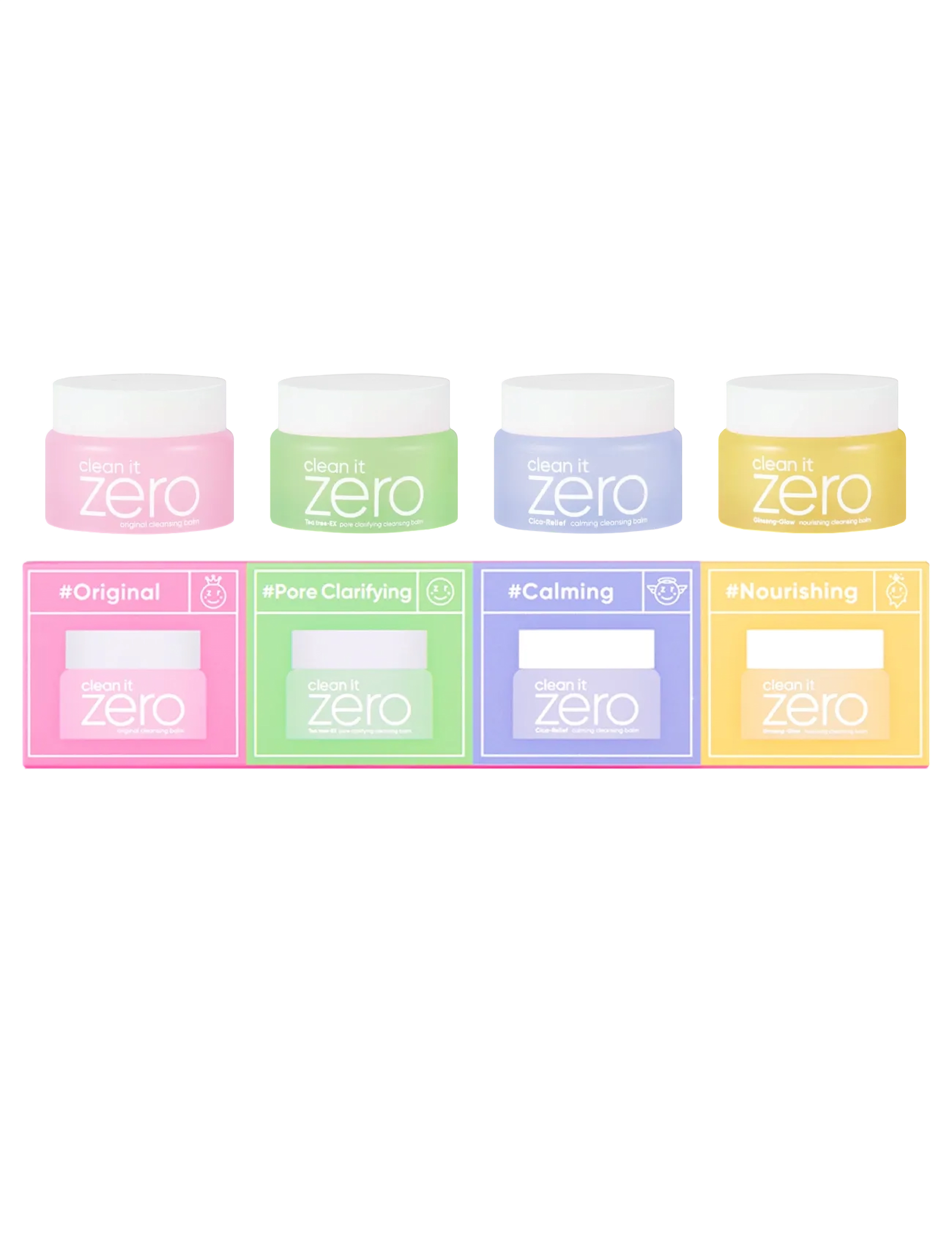 Banila Co Clean It Zero Cleansing Balm Miniature Special Set 4X7ml, 28 ml, Nude, Alle Sæt > Hudplejesæt, Dame