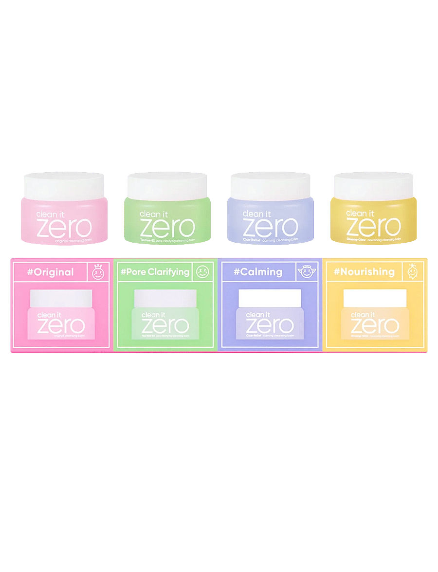 Banila Co - Clean it Zero Cleansing Balm Miniature Special Set 4x7ml - giftset - clear - 0