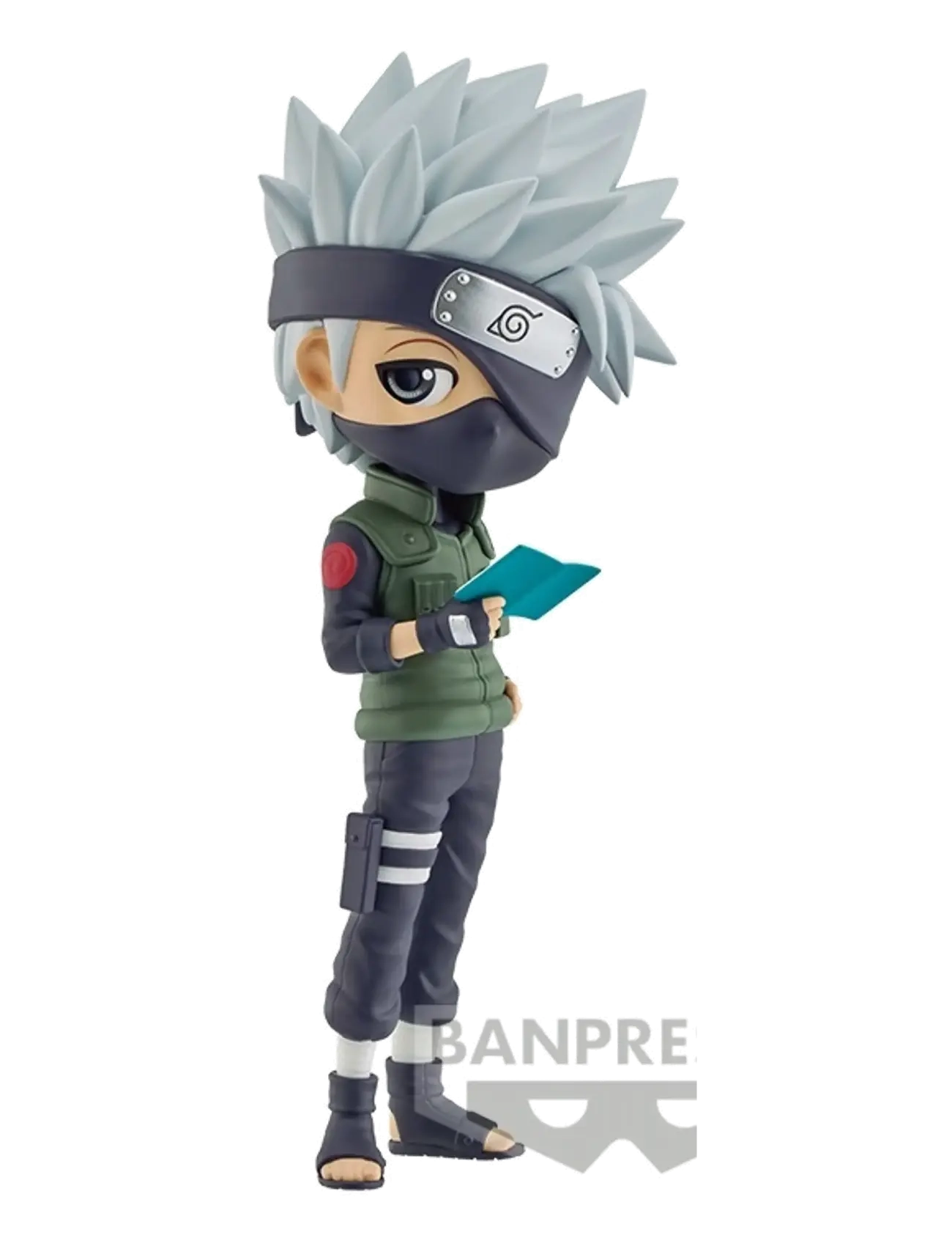 Banpresto Naruto Q Posket Hatake Kakashi Vers A, Børn, Action Figures, Grå, Str: ONE SIZE