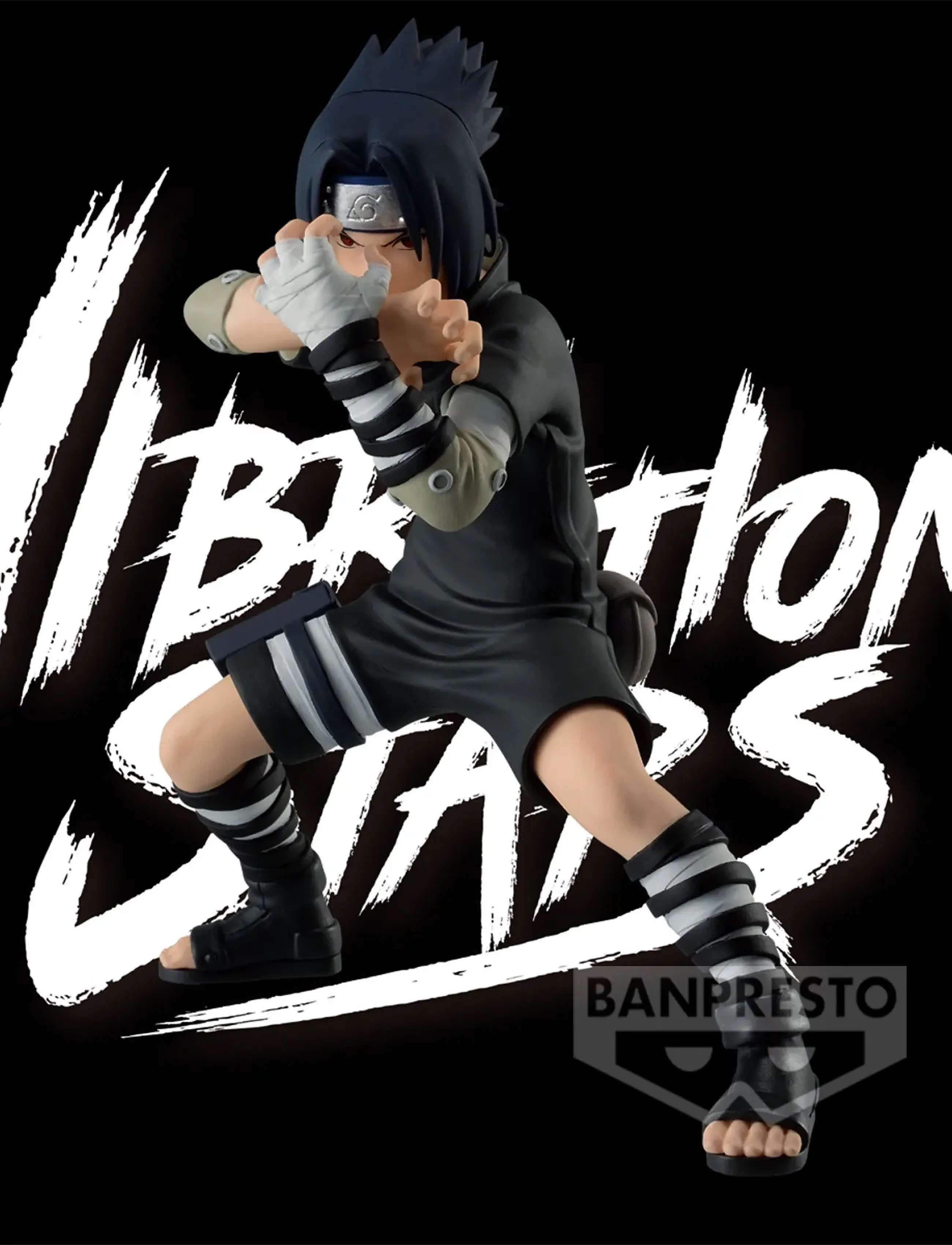 Banpresto Banpresto Naruto Uchiha Sasuke, One Size, Black, Legesæt Og Actionfigurer > Actionfigurer, Børn