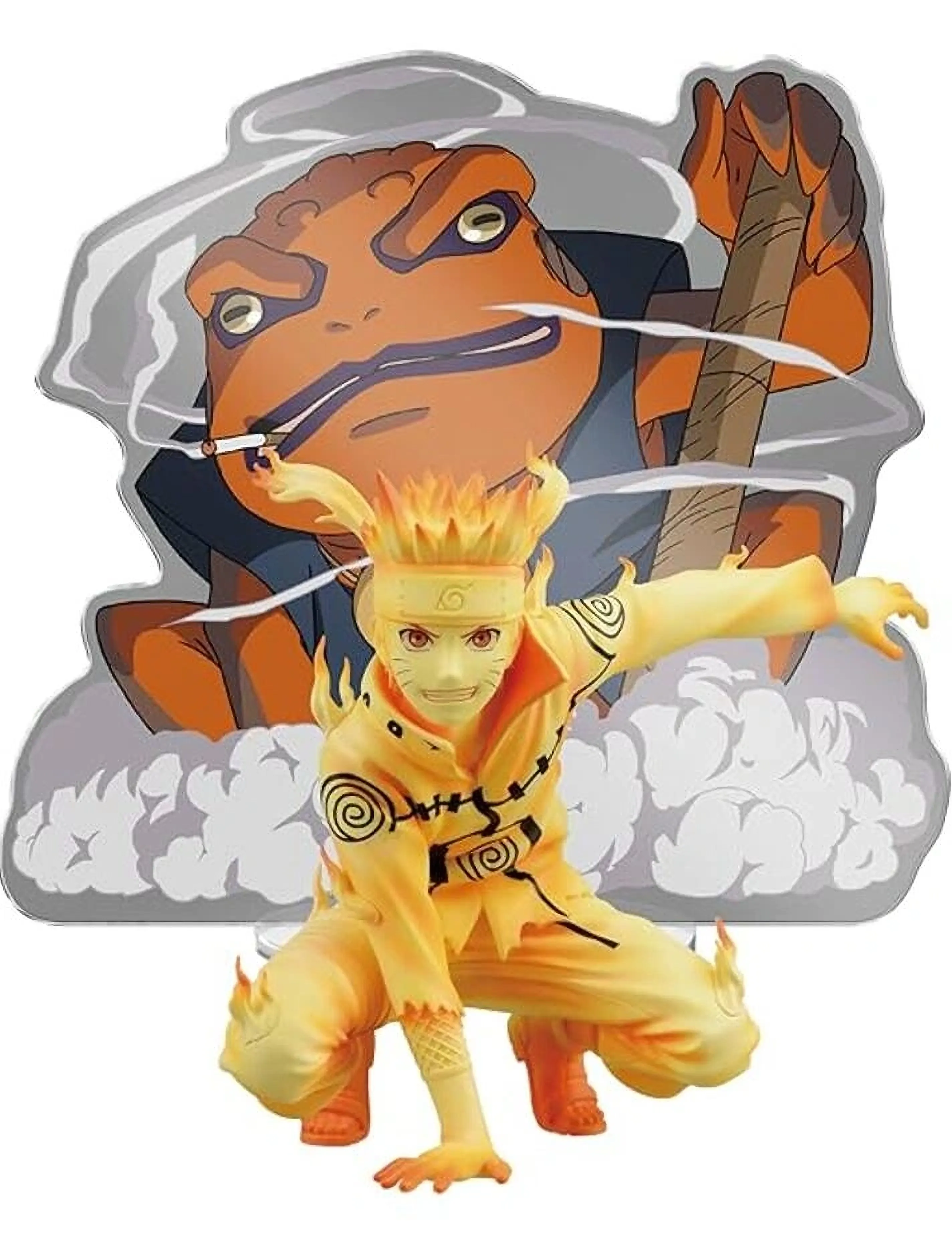 Banpresto Naruto Shippuden Uzumaki Naruto, Action Figures, Gul, Str: ONE SIZE
