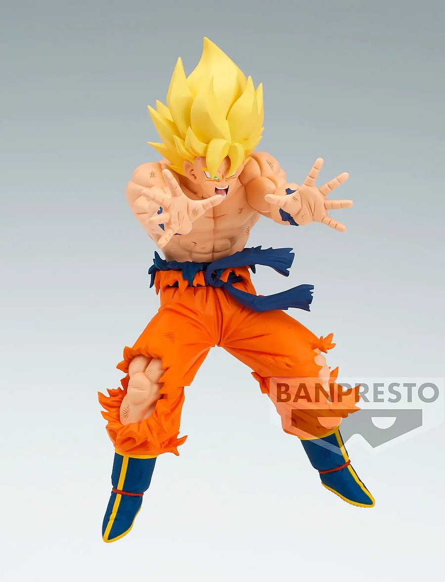 Banpresto - BANPRESTO DRAGON BALL Z SUPER SAIYAN SON GOKU - actionfigurer - multi colour - 2