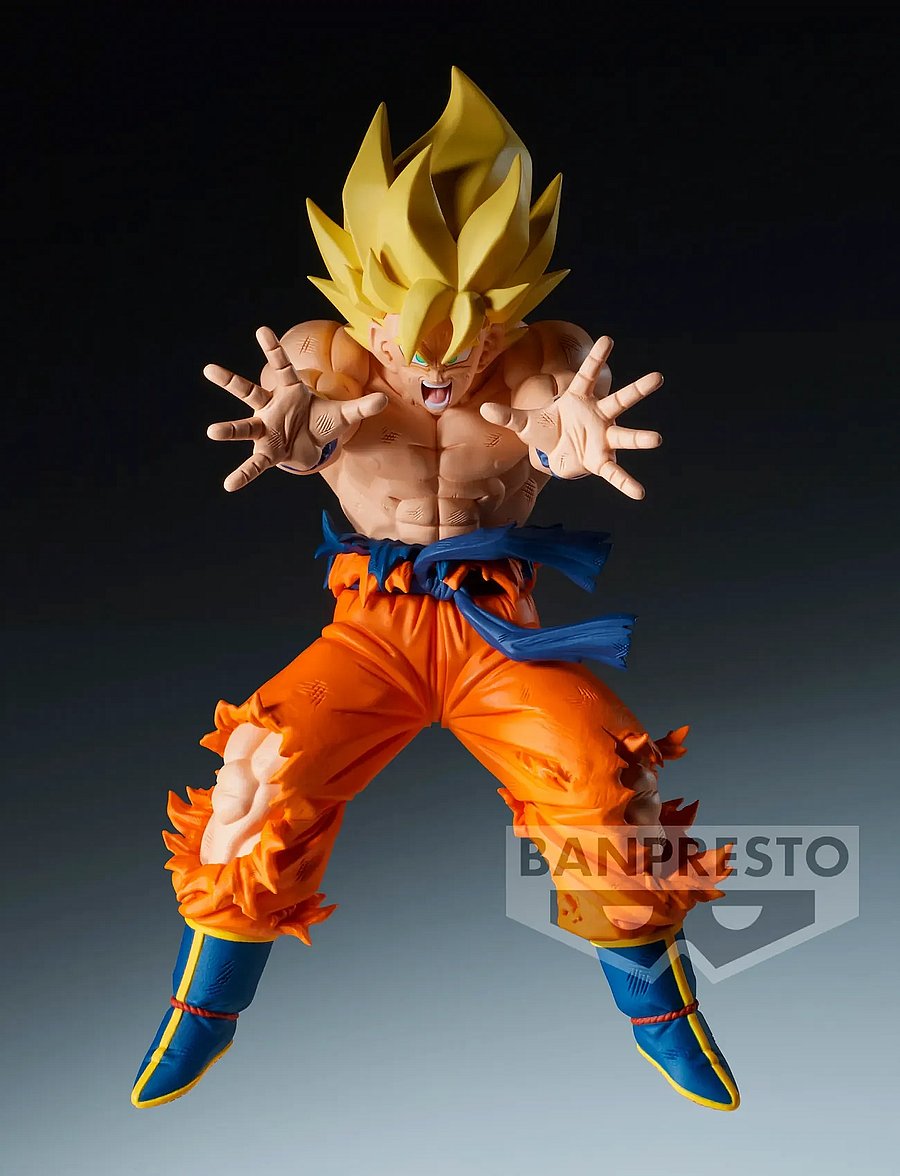 Banpresto - BANPRESTO DRAGON BALL Z SUPER SAIYAN SON GOKU - actionfigurer - multi colour - 5