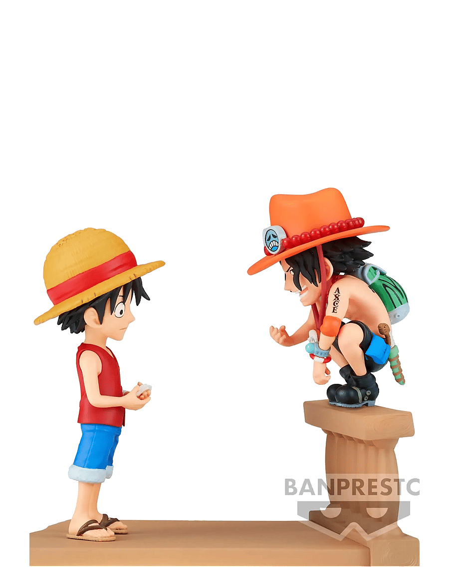 Banpresto - BANPRESTO ONE PIECE MONKEY.D.LUFFY & PORTGAS.D.ACE - leikfangasett - multi colour - 1
