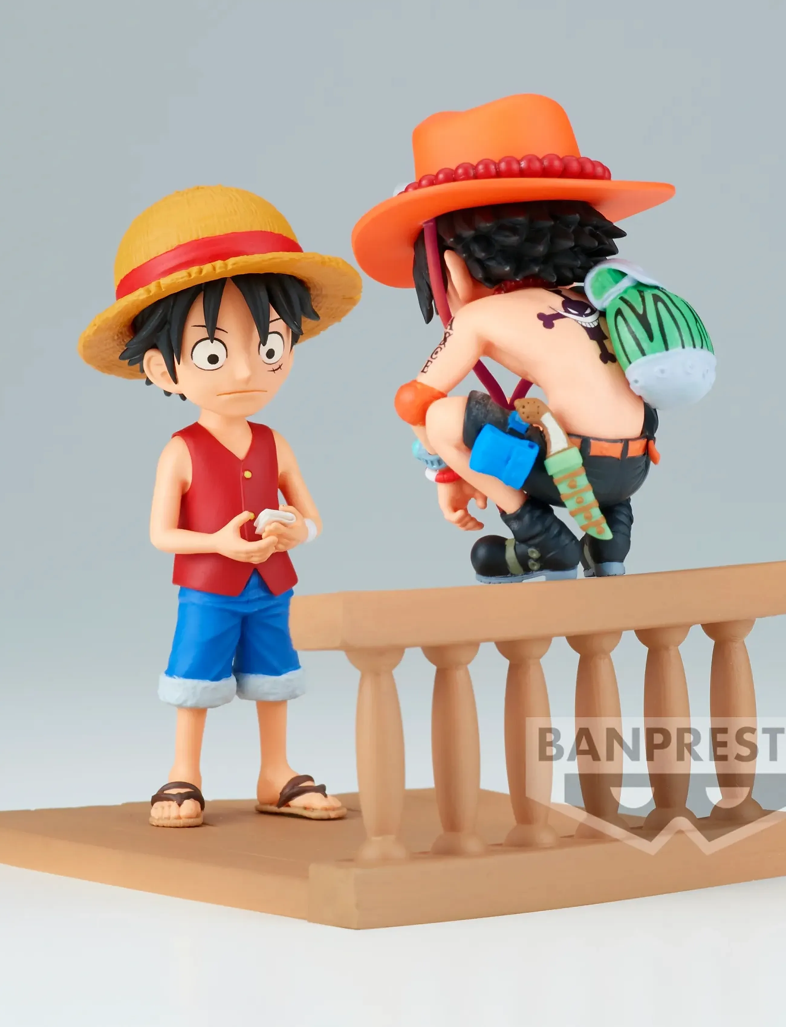 Banpresto Banpresto One Piece Monkey.d.luffy & Portgas.d.ace, One Size, Yellow, Legesæt Og Actionfigurer > Actionfigurer, Børn