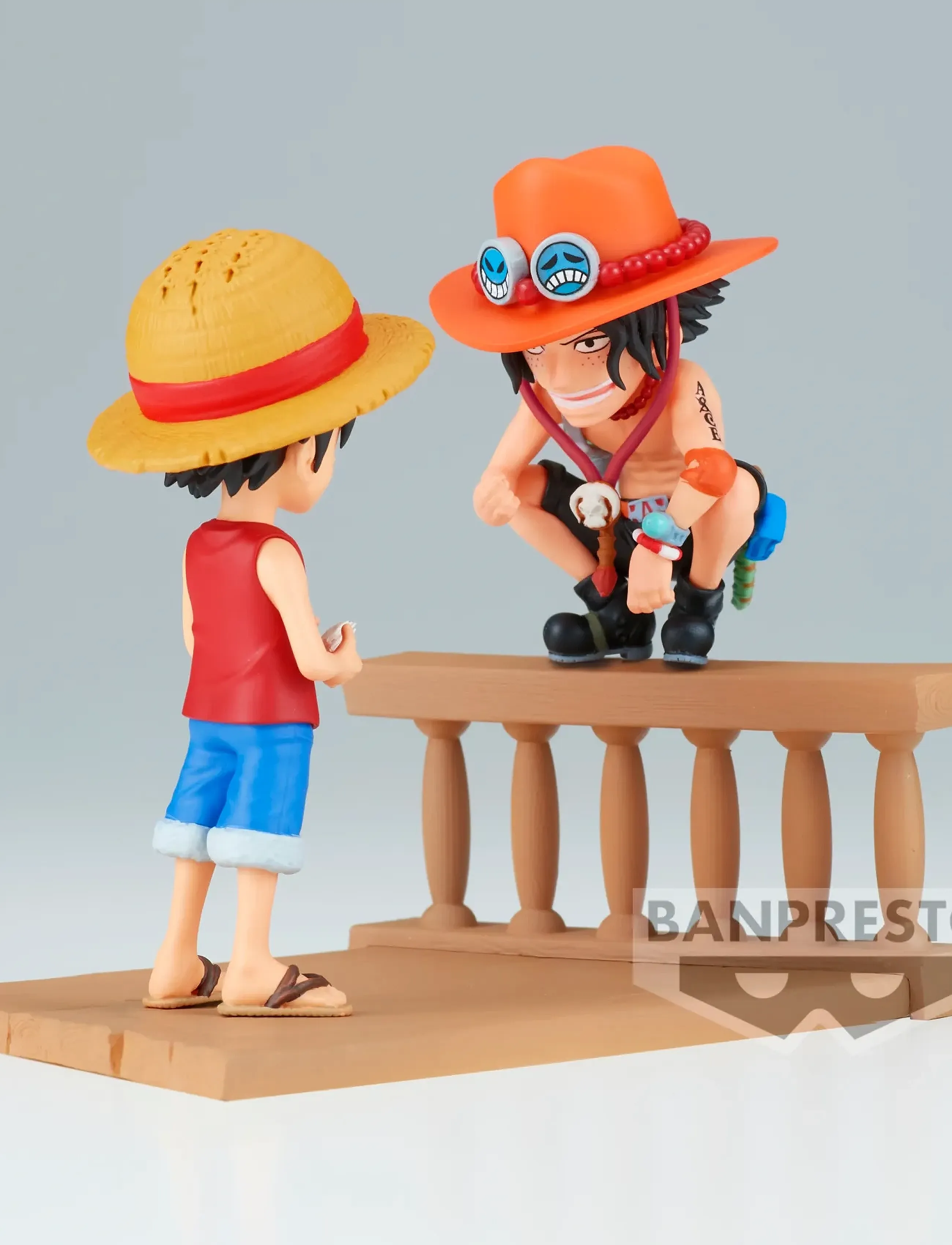 Banpresto - BANPRESTO ONE PIECE MONKEY.D.LUFFY & PORTGAS.D.ACE - leikfangasett - multi colour - 2