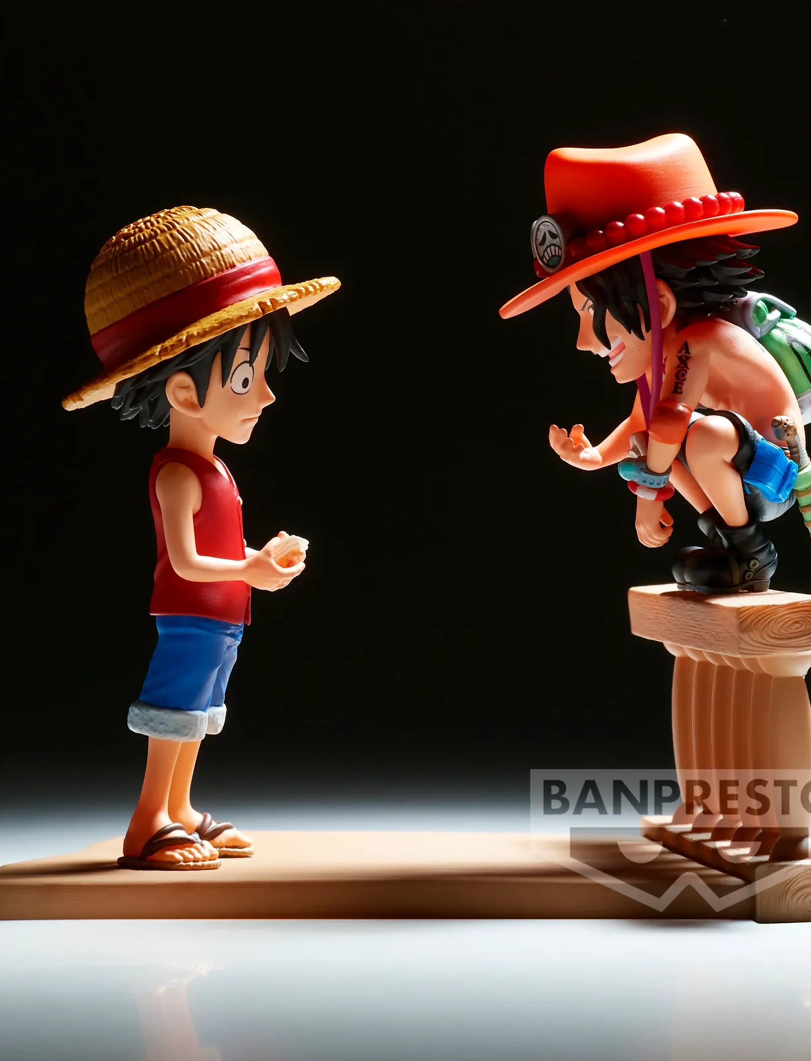 Banpresto - BANPRESTO ONE PIECE MONKEY.D.LUFFY & PORTGAS.D.ACE - leikfangasett - multi colour - 4