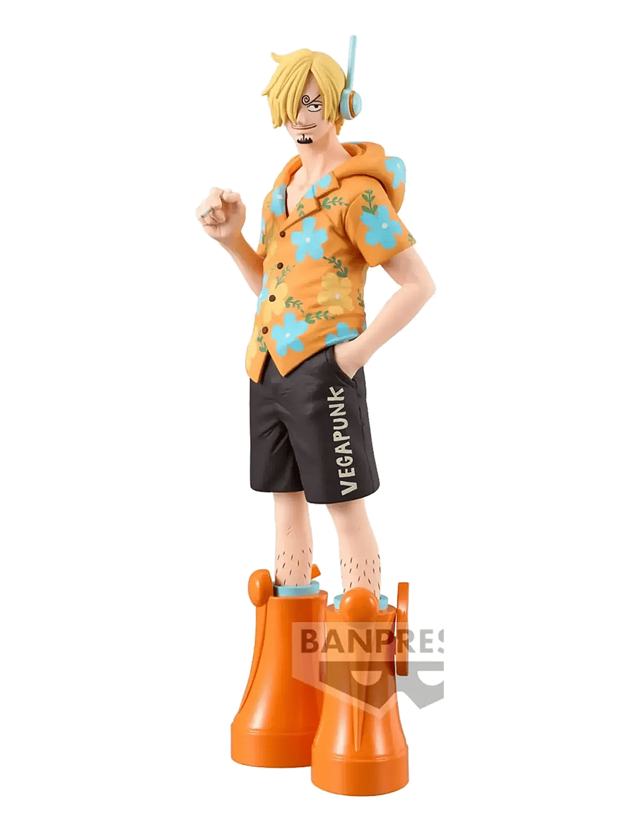 Banpresto - BANPRESTO ONE PIECE DXF THE GRANDLIN EGGHEAD SANJI - actionfigurer - multi colour - 1