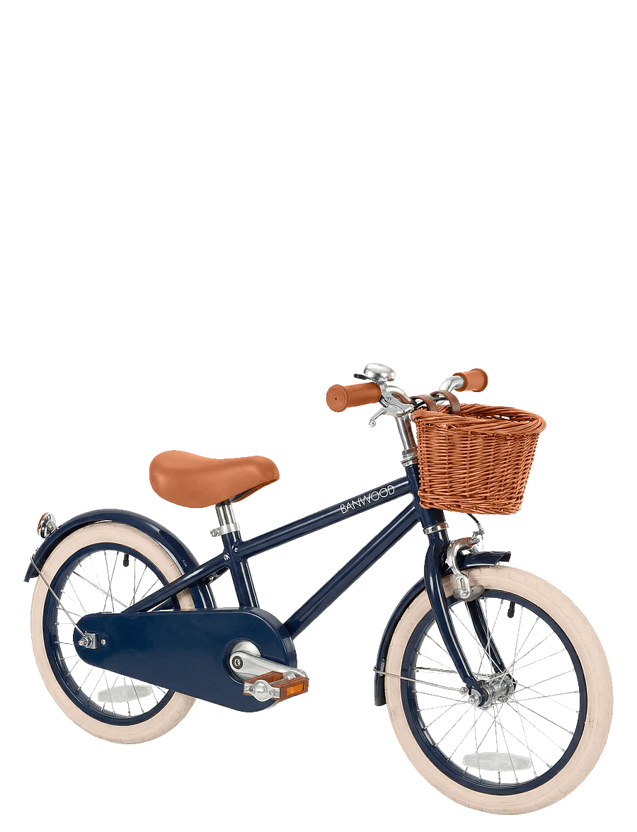 Banwood - BANWOOD CLASSIC BIKE 16" VINTAGE NAVY BLUE - jalgrattad - navy - 1