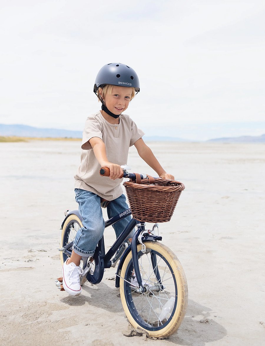 Banwood - BANWOOD CLASSIC BIKE 16" VINTAGE NAVY BLUE - jalgrattad - navy - 0