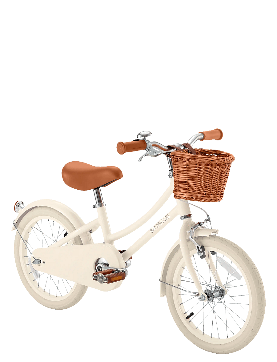 Banwood - BANWOOD CLASSIC BIKE 16" VINTAGE WHITE - jalgrattad - cream - 1
