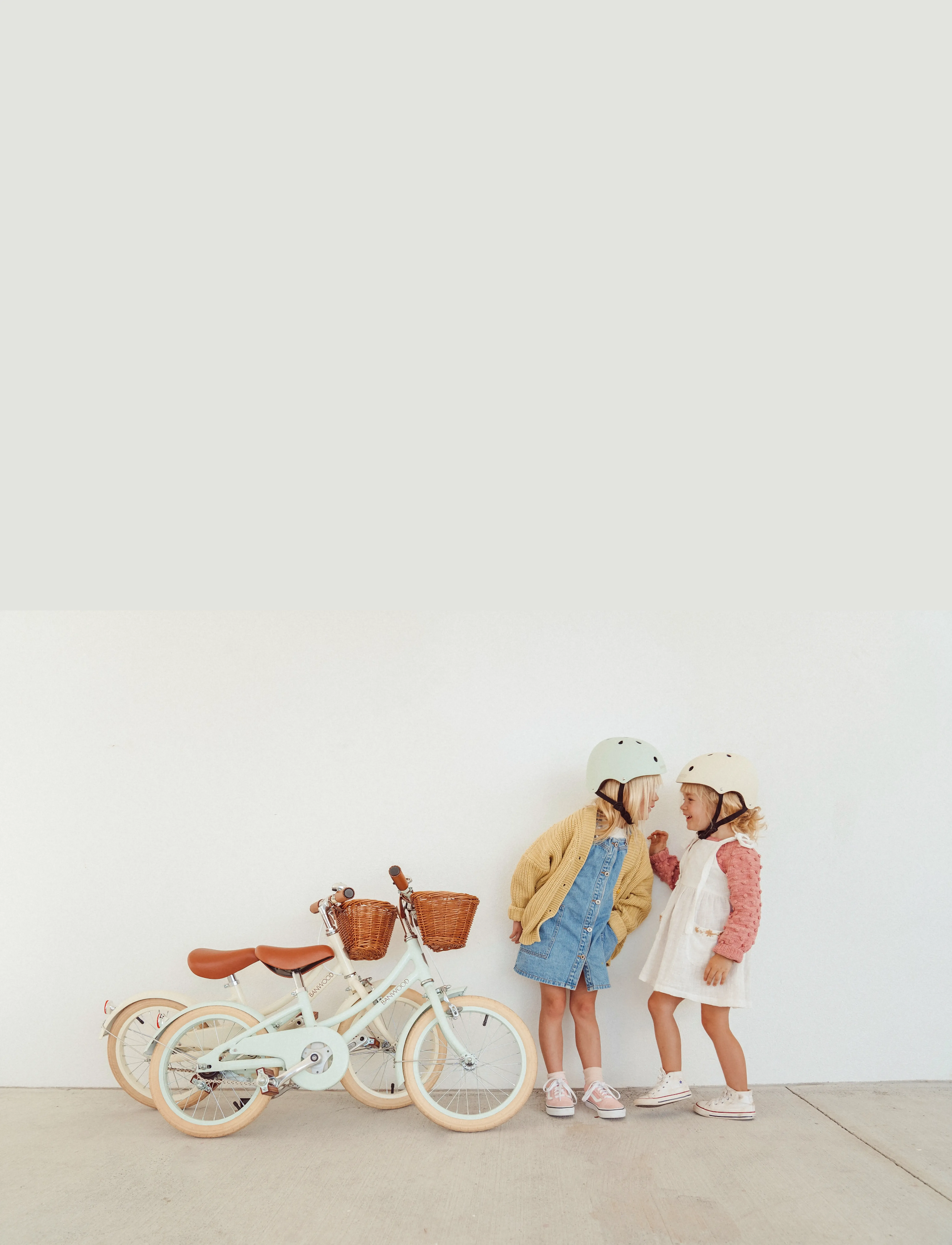 Banwood Banwood Classic Bike 16" Vintage White, One Size, Cream, Outdoor Legetøj > Bicycles, Børn