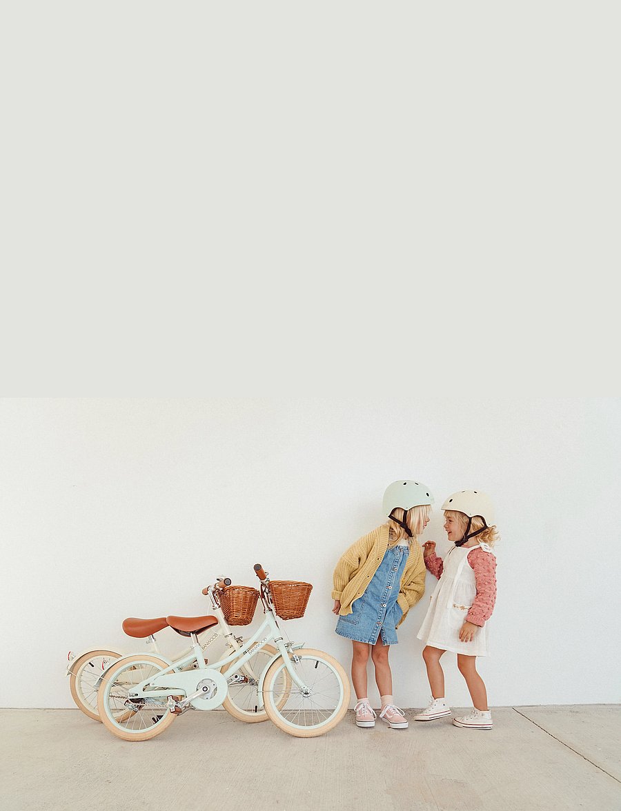 Banwood - BANWOOD CLASSIC BIKE 16" VINTAGE WHITE - jalgrattad - cream - 0