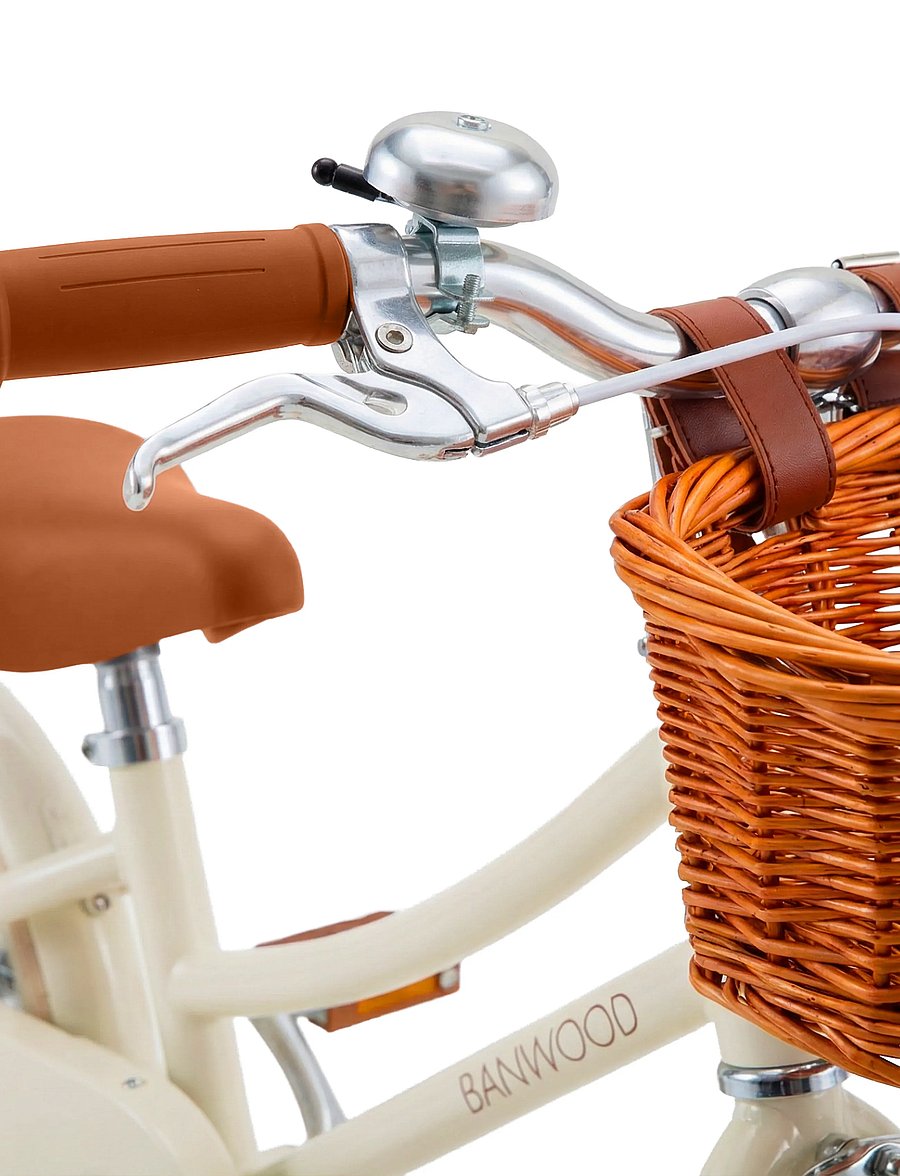 Banwood - BANWOOD CLASSIC BIKE 16" VINTAGE WHITE - jalgrattad - cream - 4