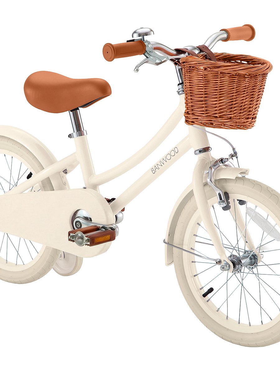 Banwood - BANWOOD CLASSIC BIKE 16" VINTAGE WHITE - jalgrattad - cream - 5