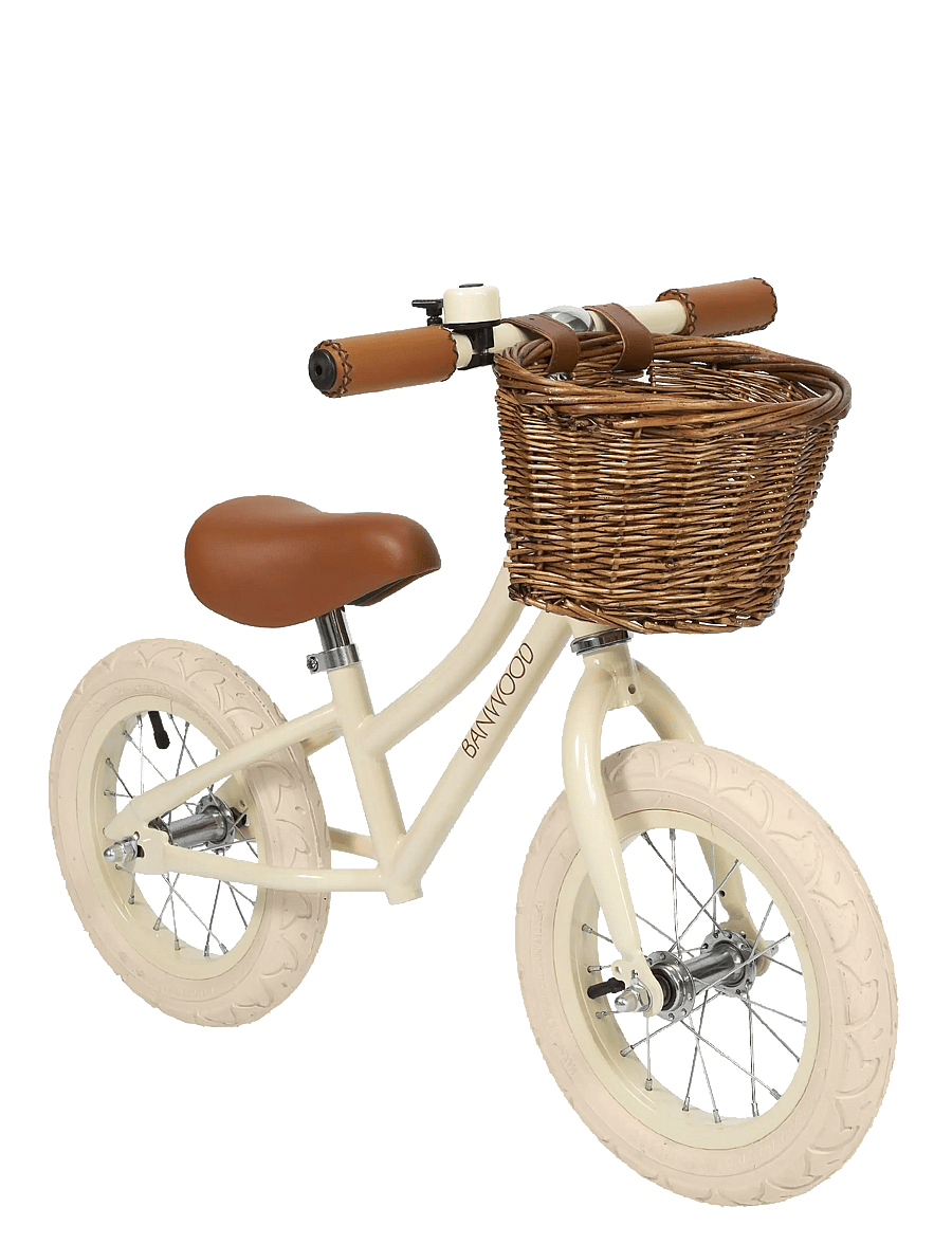 Banwood - BANWOOD BALANCE BIKE FIRST GO VINTAGE CREAM - sykler - cream - 1