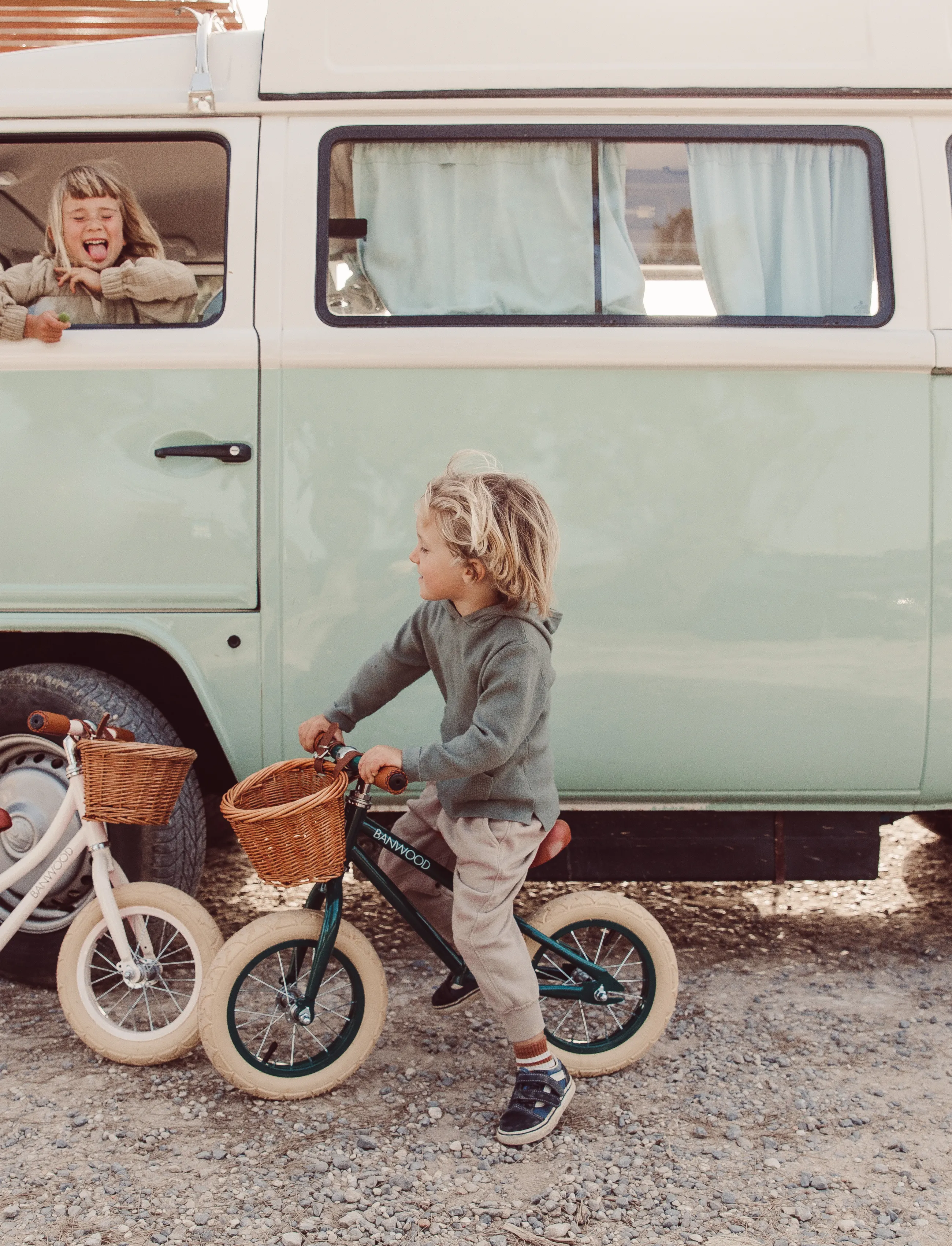 Banwood Balance Bike First Go Vintage Cream, Børn, Bicycles, Creme, Str: ONE SIZE