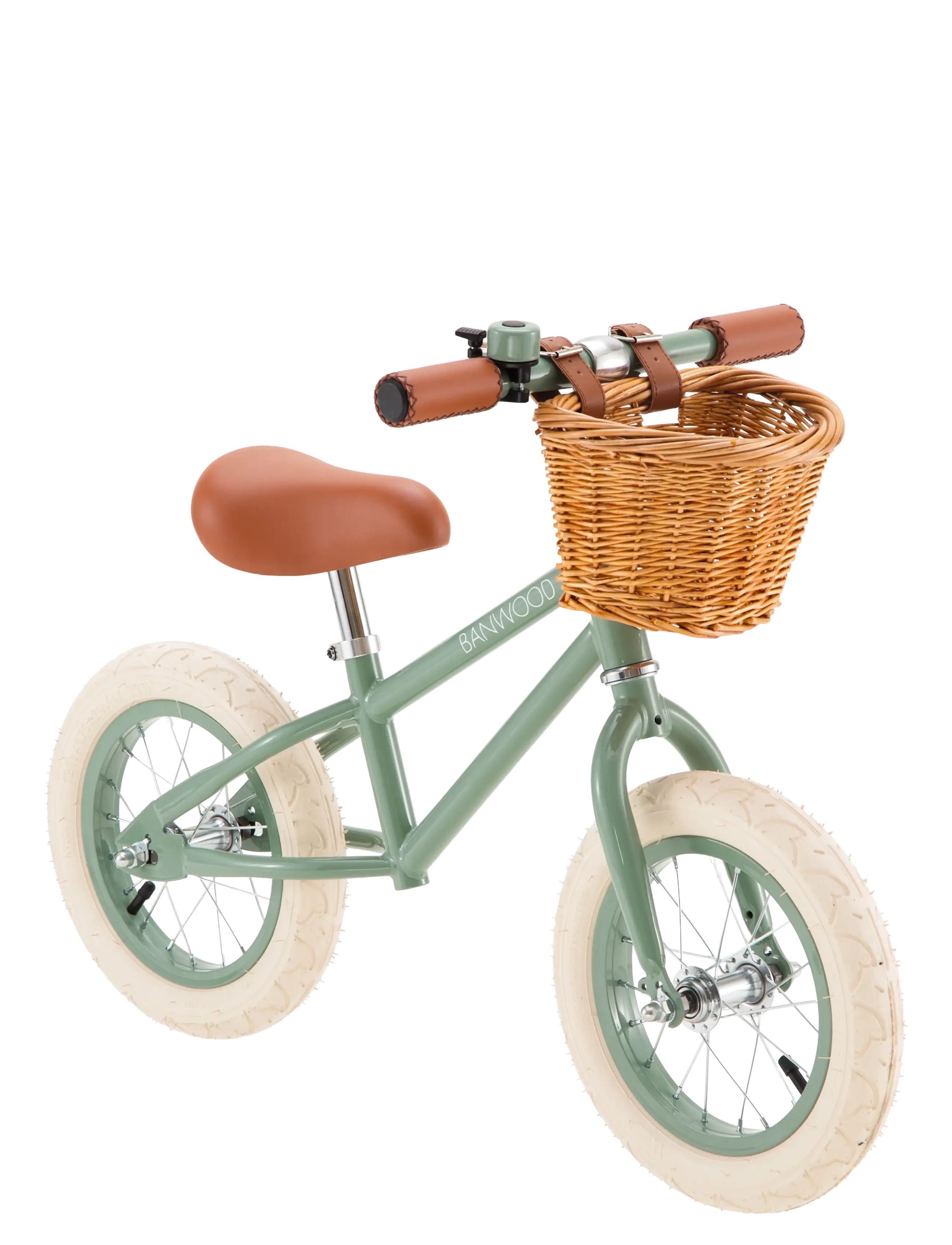 Banwood BANWOOD BALANCE BIKE FIRST GO VINTAGE CREAM - Banwood - FOREST / green