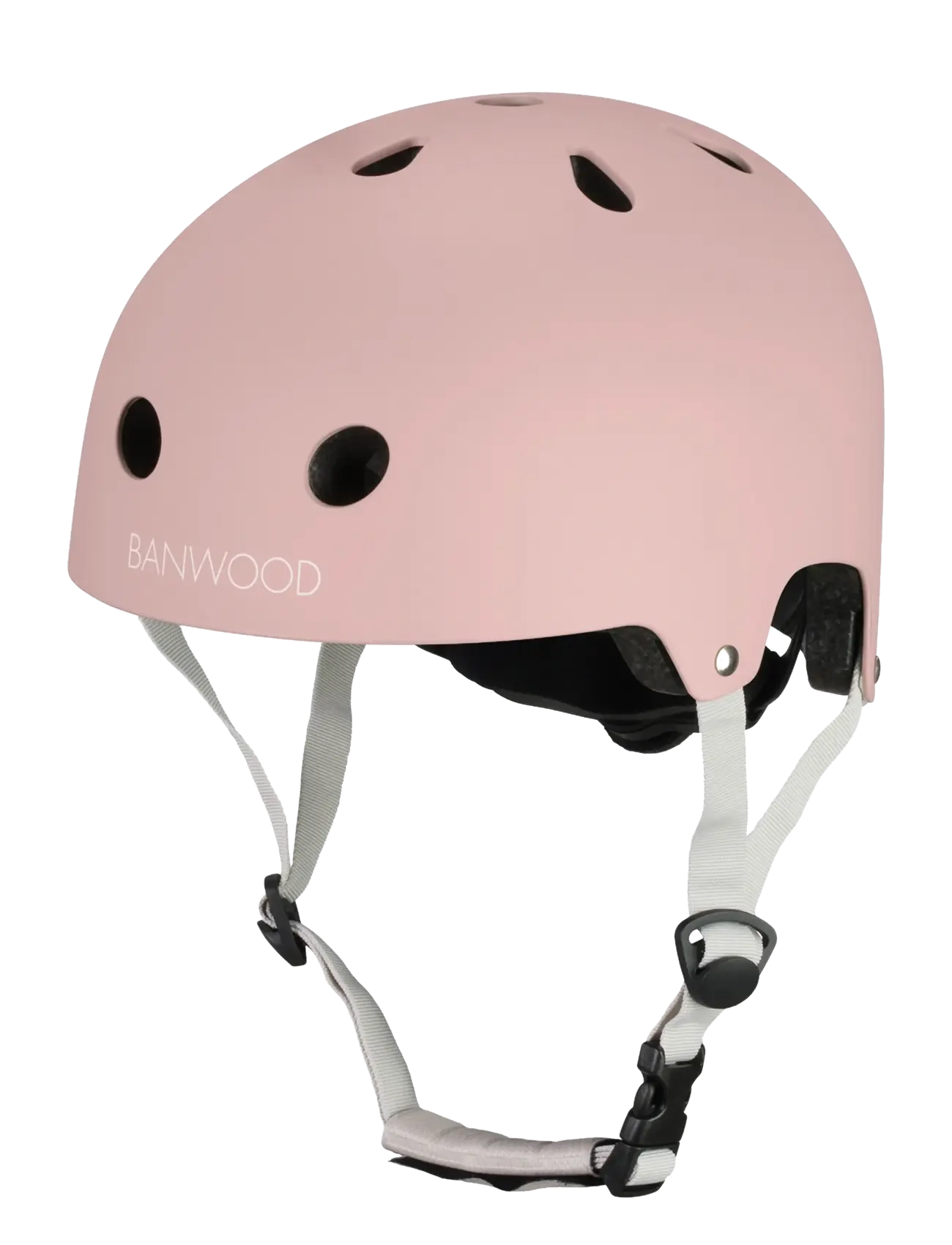 Banwood BANWOOD CLASSIC HELMET - MATTE  BLACK - Šalmai ir apsaugos - DUSTY ROSE / pink/rose