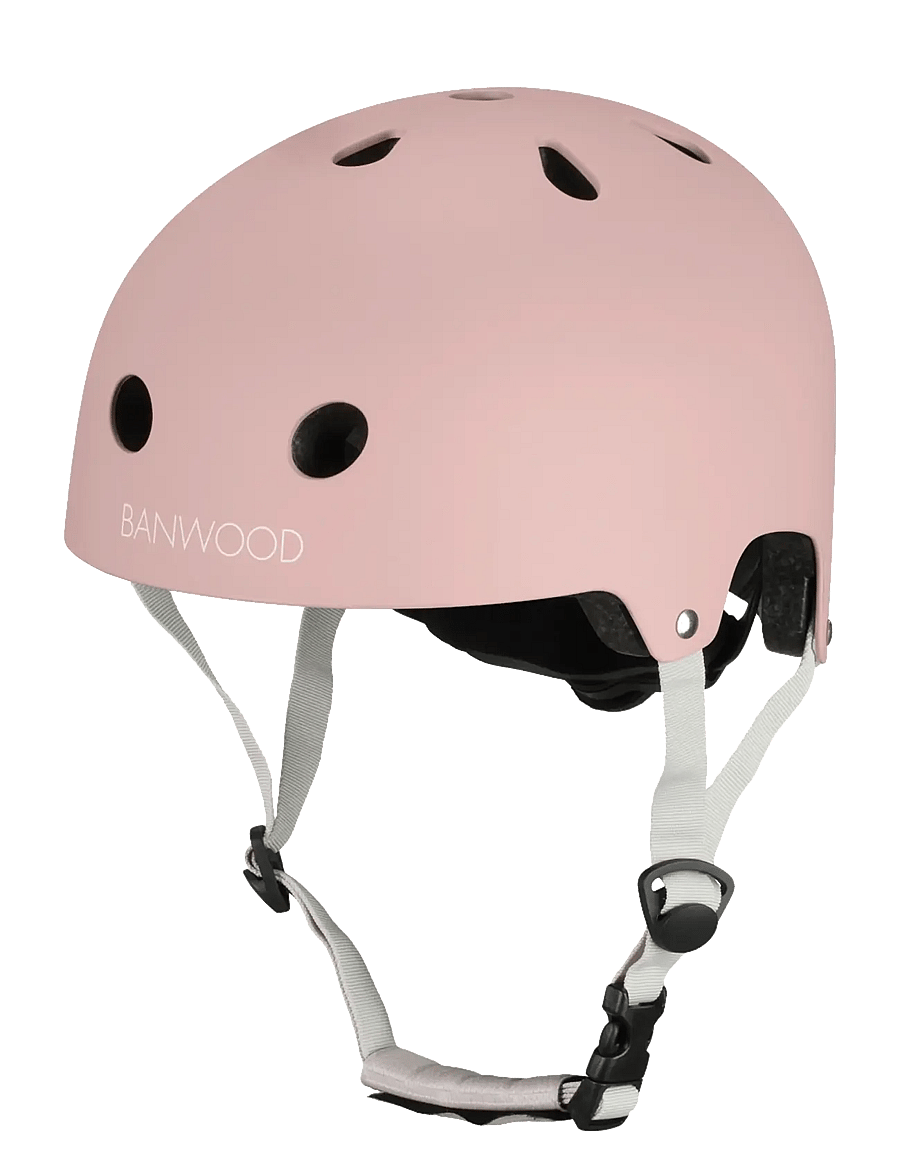 Banwood - BANWOOD CLASSIC HELMET - MATTE BLACK - hjelme & beskyttelse - dusty rose - 1
