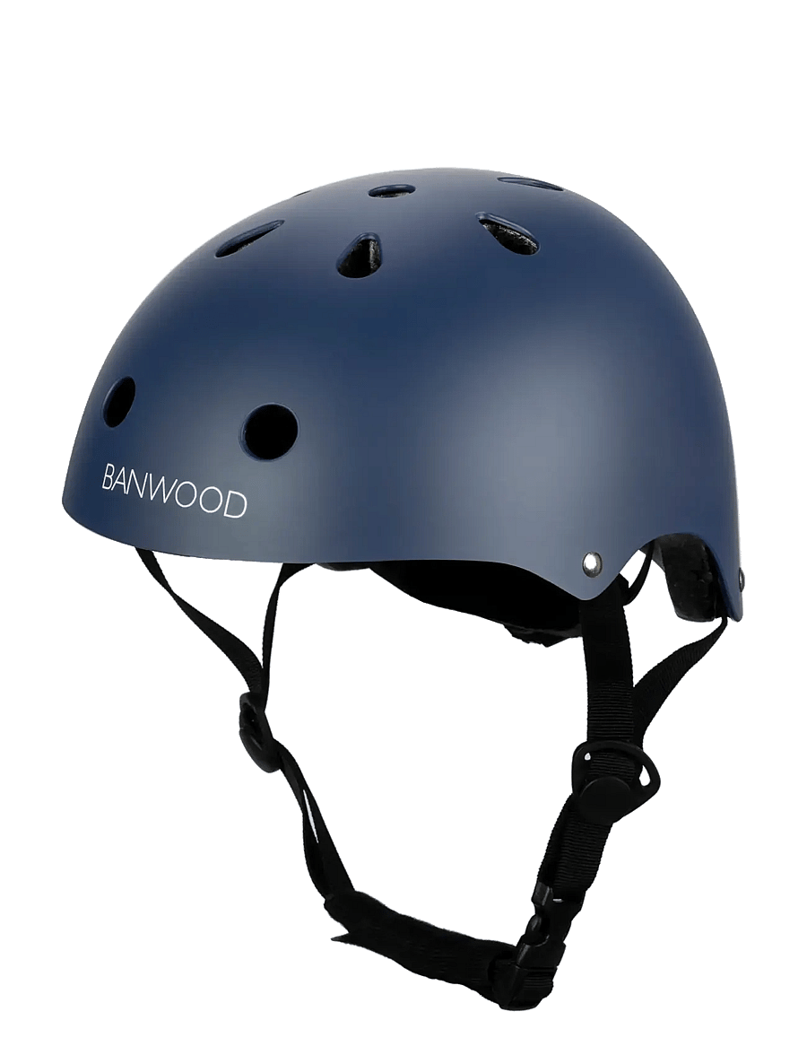 Banwood - BANWOOD CLASSIC HELMET - MATTE BLACK - hjelme & beskyttelse - navy - 1