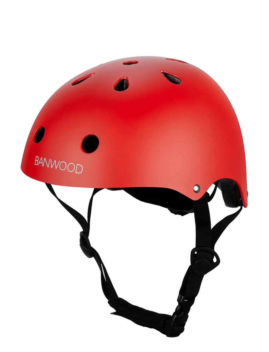 Banwood - BANWOOD CLASSIC HELMET - MATTE BLACK - hjelme & beskyttelse - red - 1