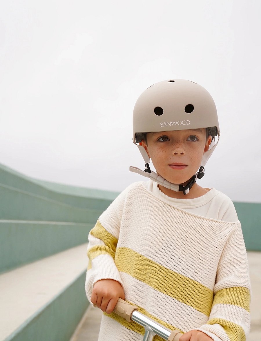 Banwood - BANWOOD CLASSIC HELMET - MATTE BLACK - hjelme & beskyttelse - sand - 0