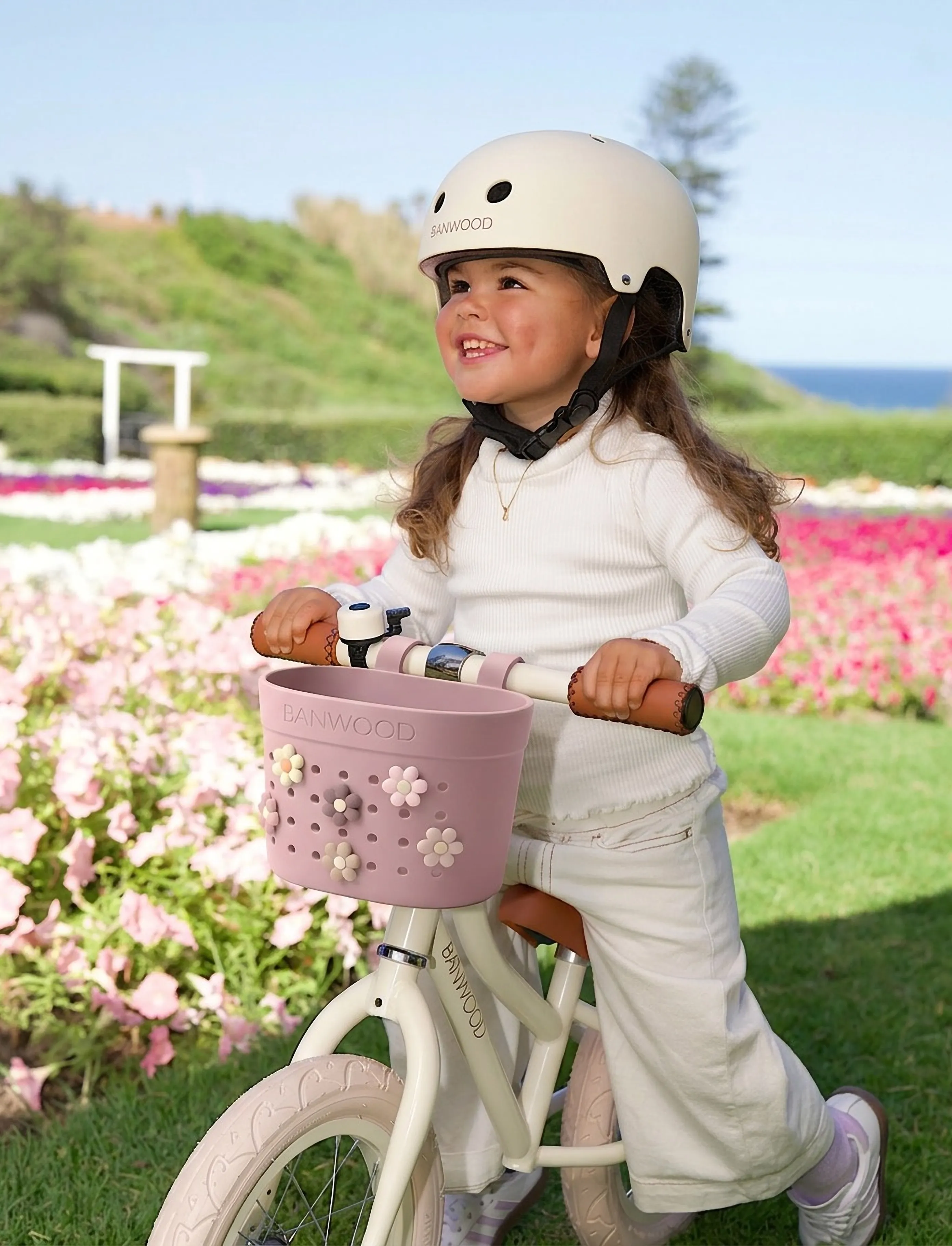 Banwood - BANWOOD BASKET PINS - cyklar - flowers - 0