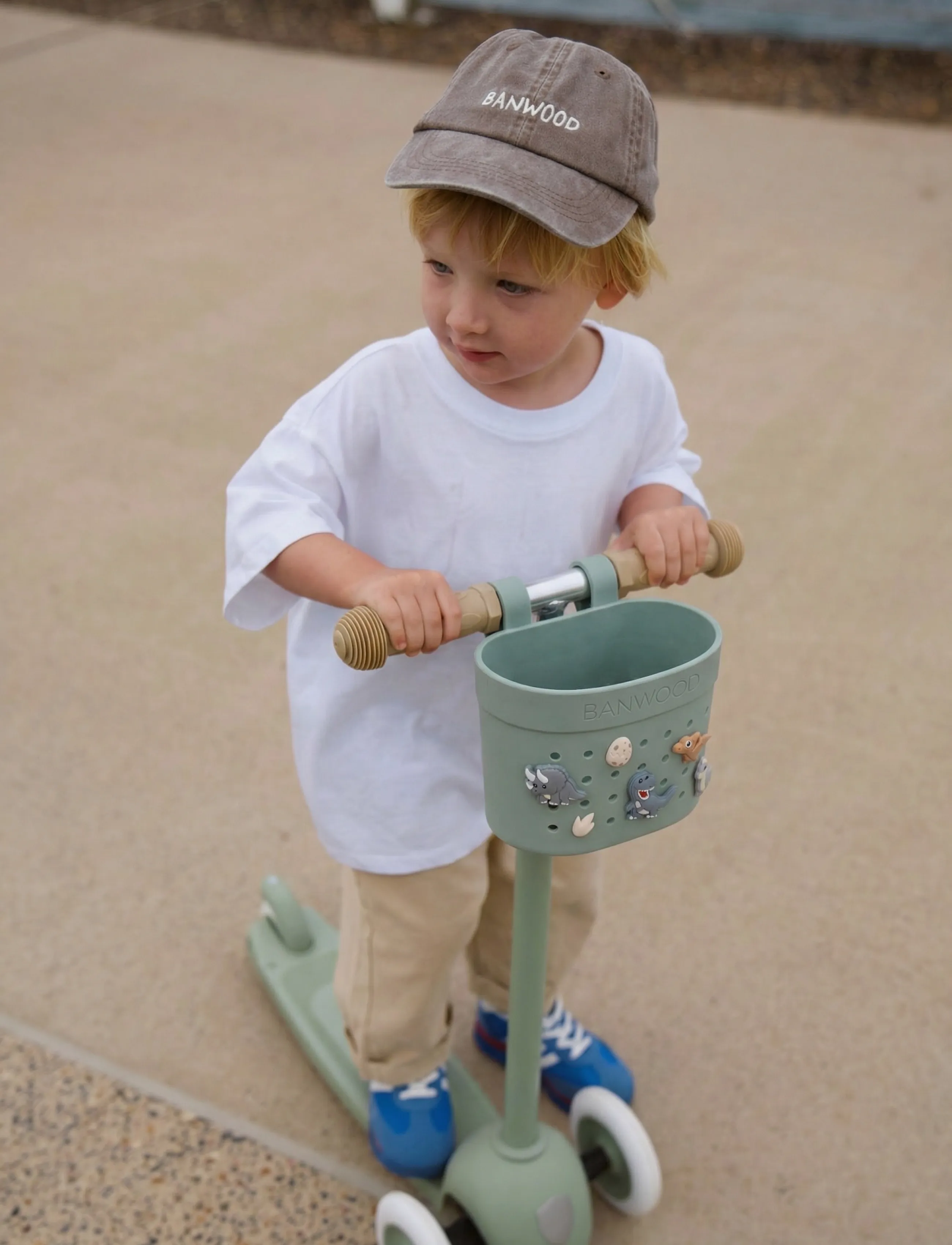 Banwood - BANWOOD PIN&RIDE BASKET - clay - 3