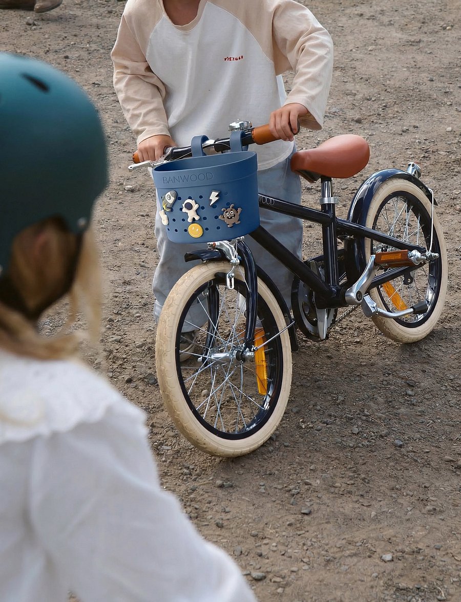 Banwood - BANWOOD PIN&RIDE BASKET - cykler - deep sea - 0